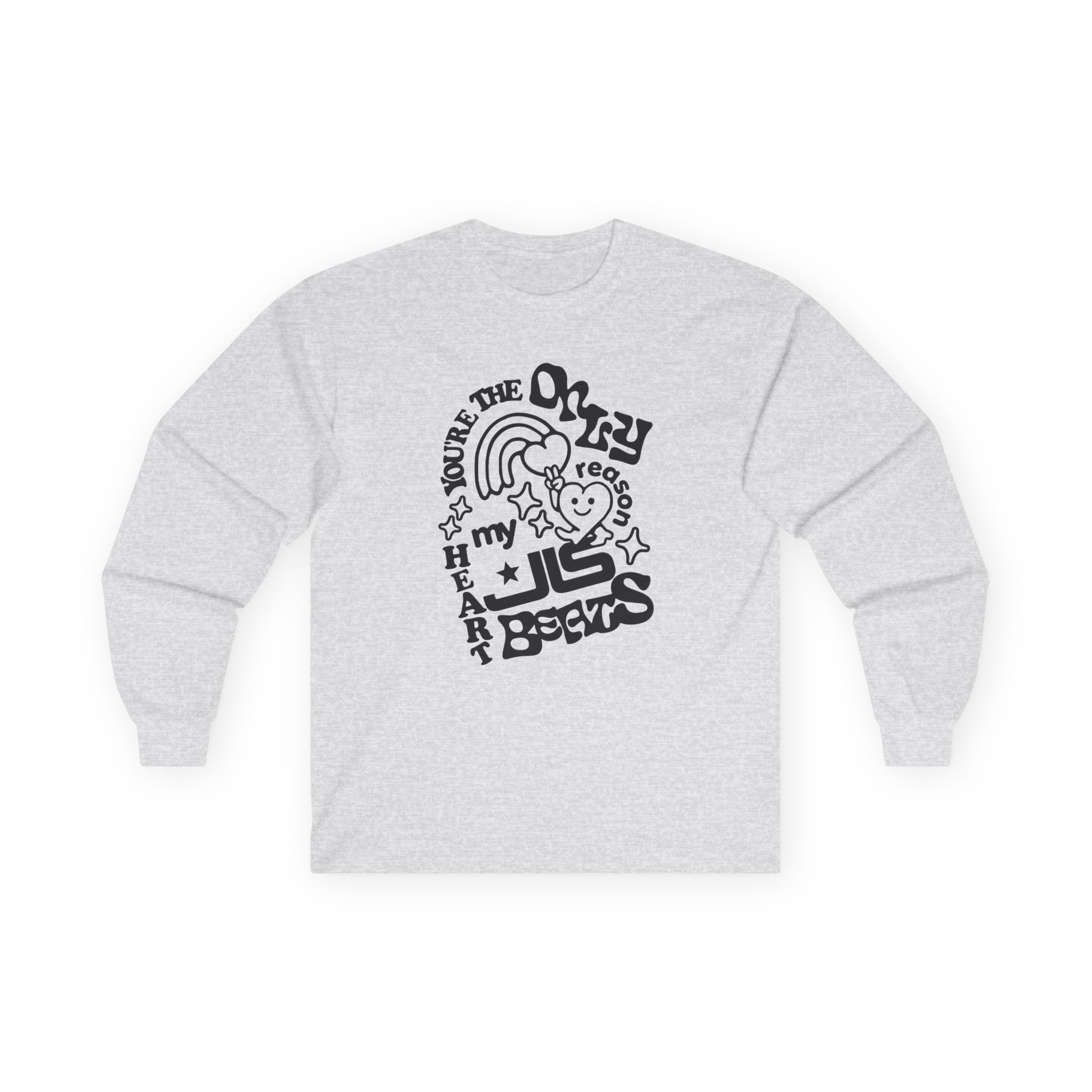 JLS Heart Beats Unisex Ultra Cotton Long Sleeve Tee