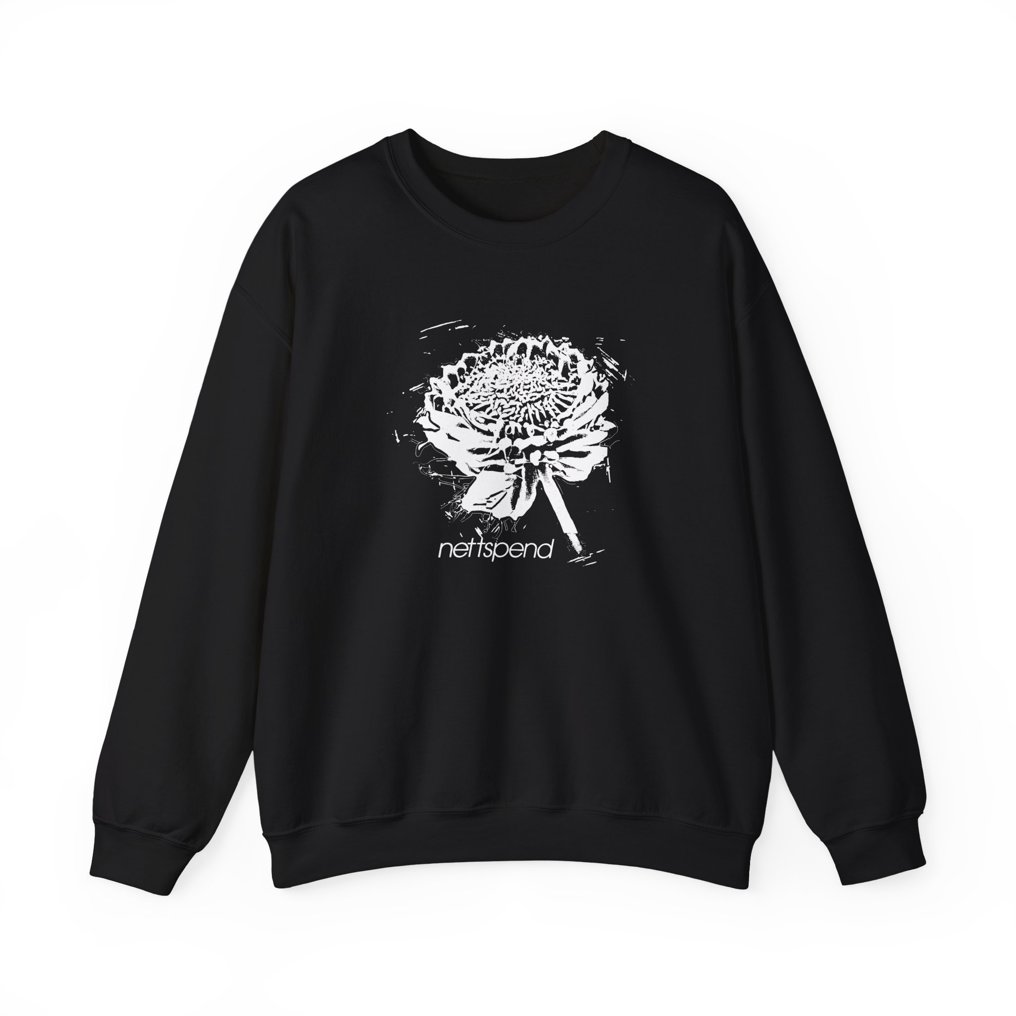 Nettspend Flower Unisex Heavy Blendâ„¢ Crewneck Sweatshirt