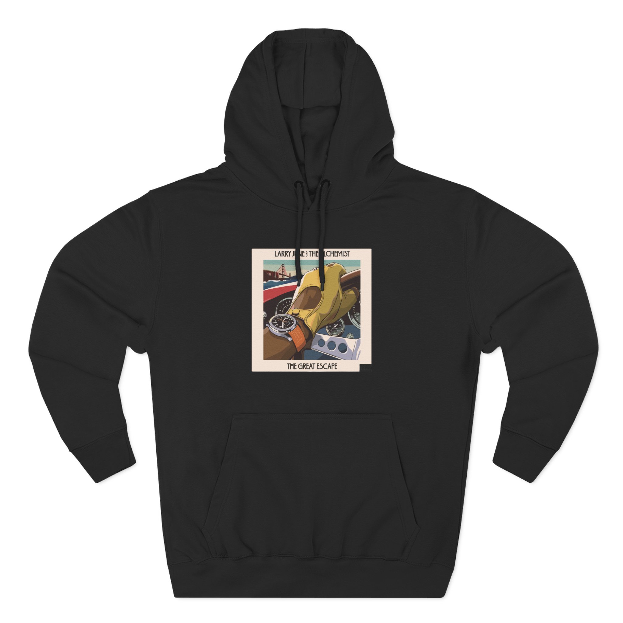 Larry June & the Alchemist Three-Panel Fleece Hoodie