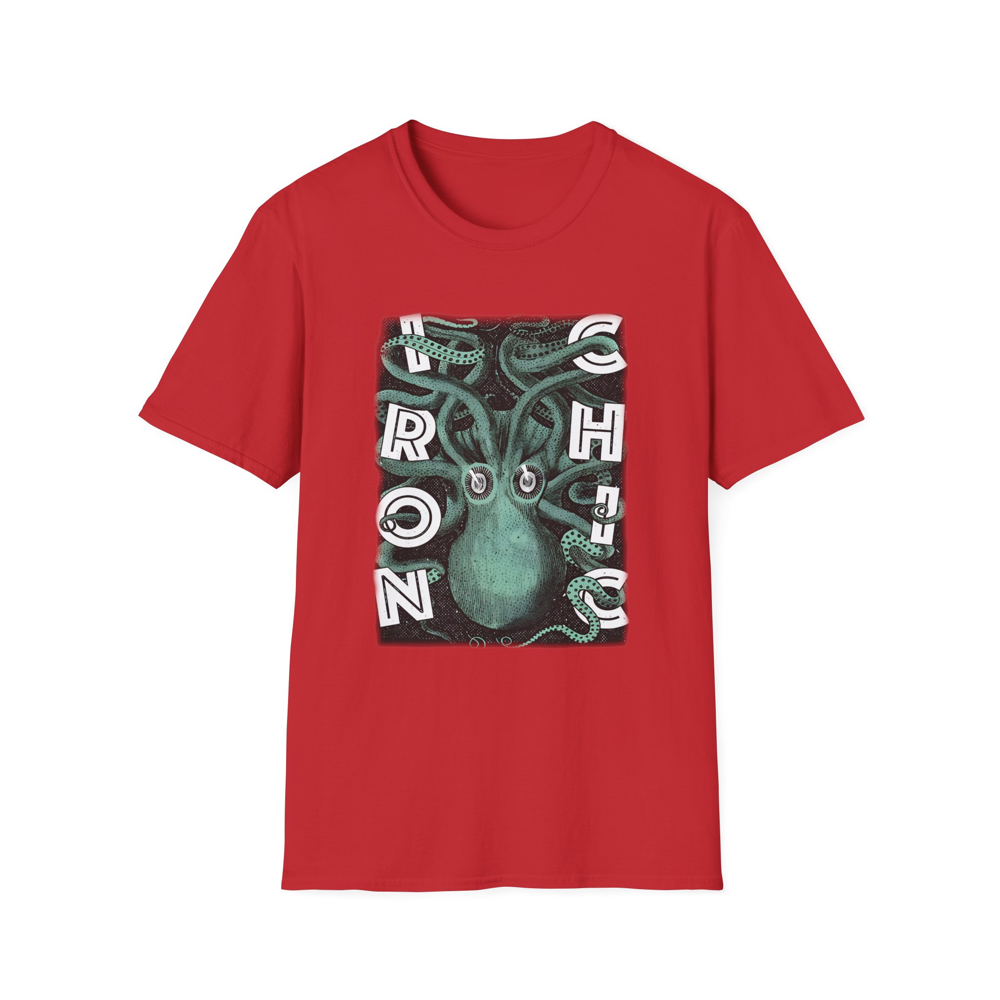 Iron Chic Octopus Unisex Softstyle T-Shirt