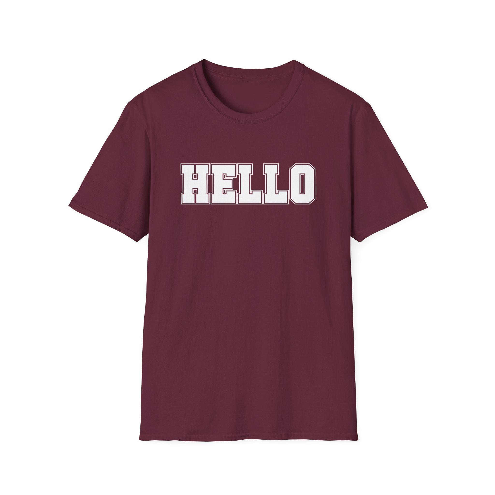 Shubble hello Unisex Softstyle T-Shirt