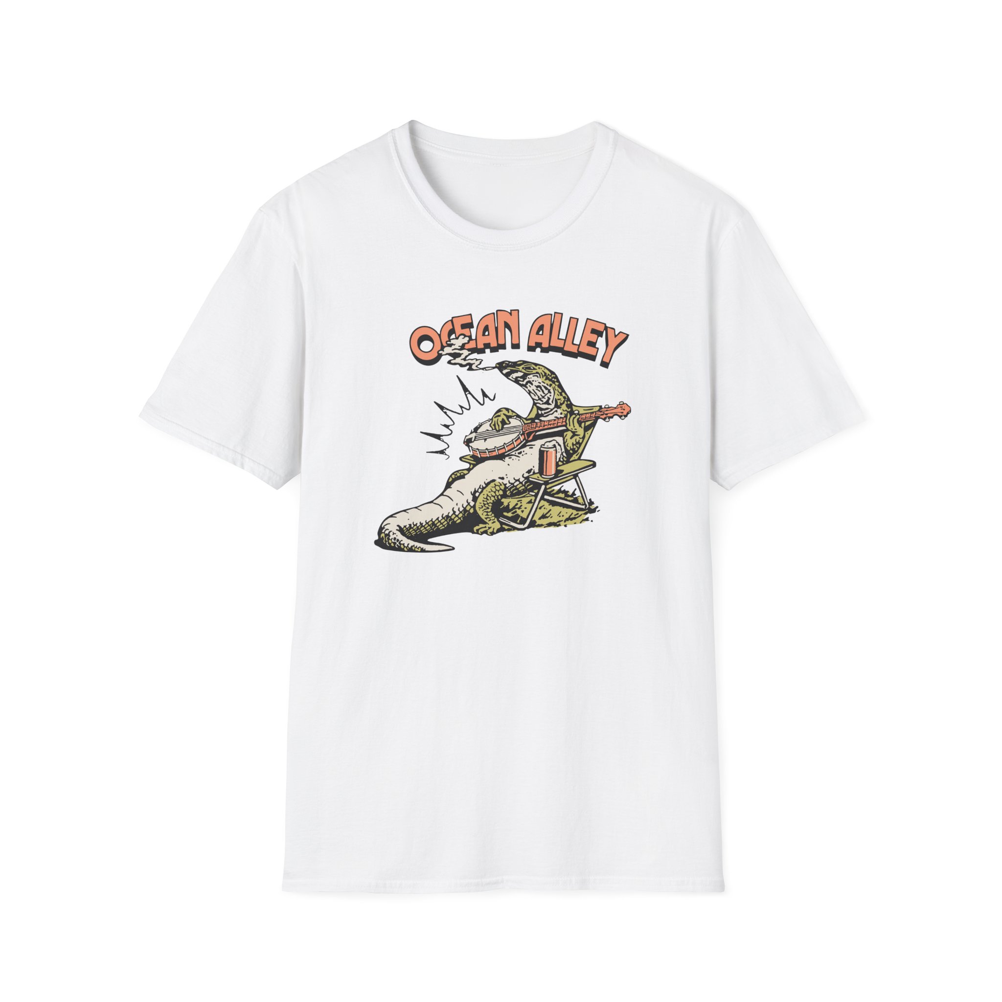Ocean Alley Lizard Unisex Softstyle T-Shirt