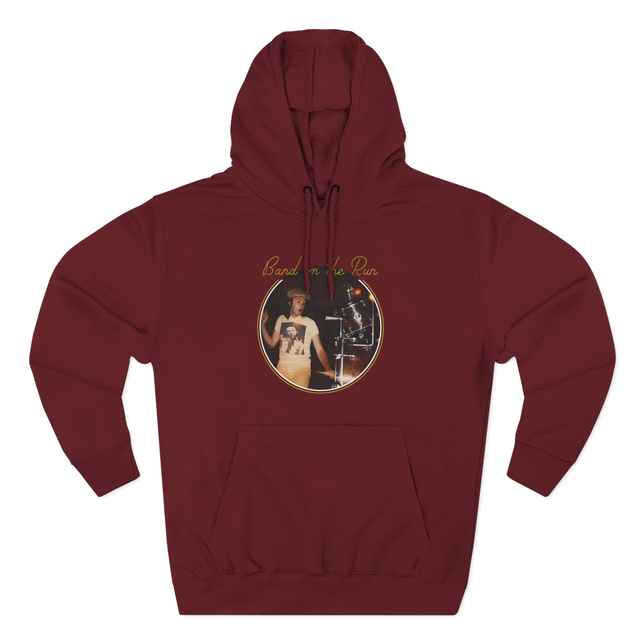 Wings Band On The Run Three-Panel Fleece Hoodie