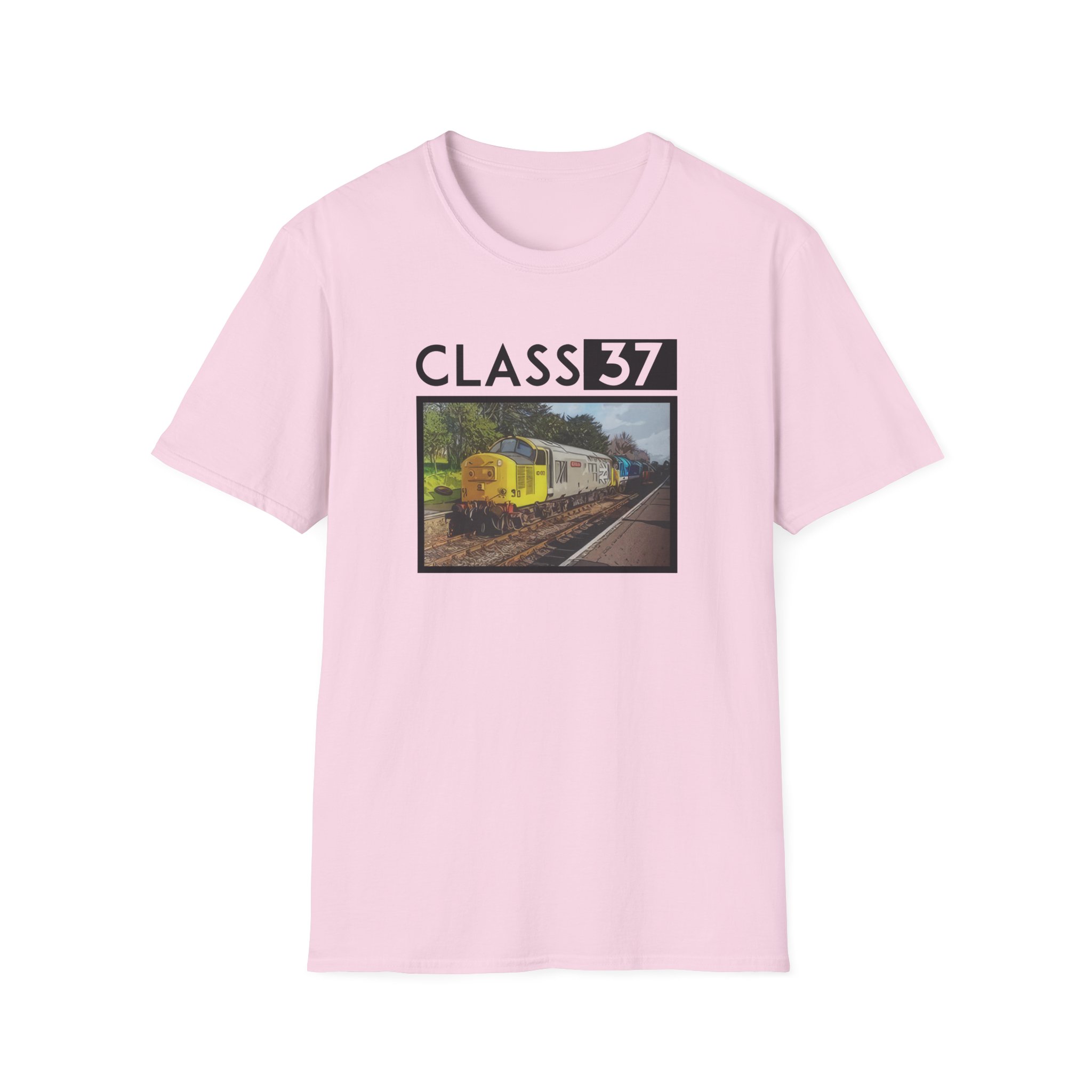Ryan Windridge Class 37 Train Unisex Softstyle T-Shirt