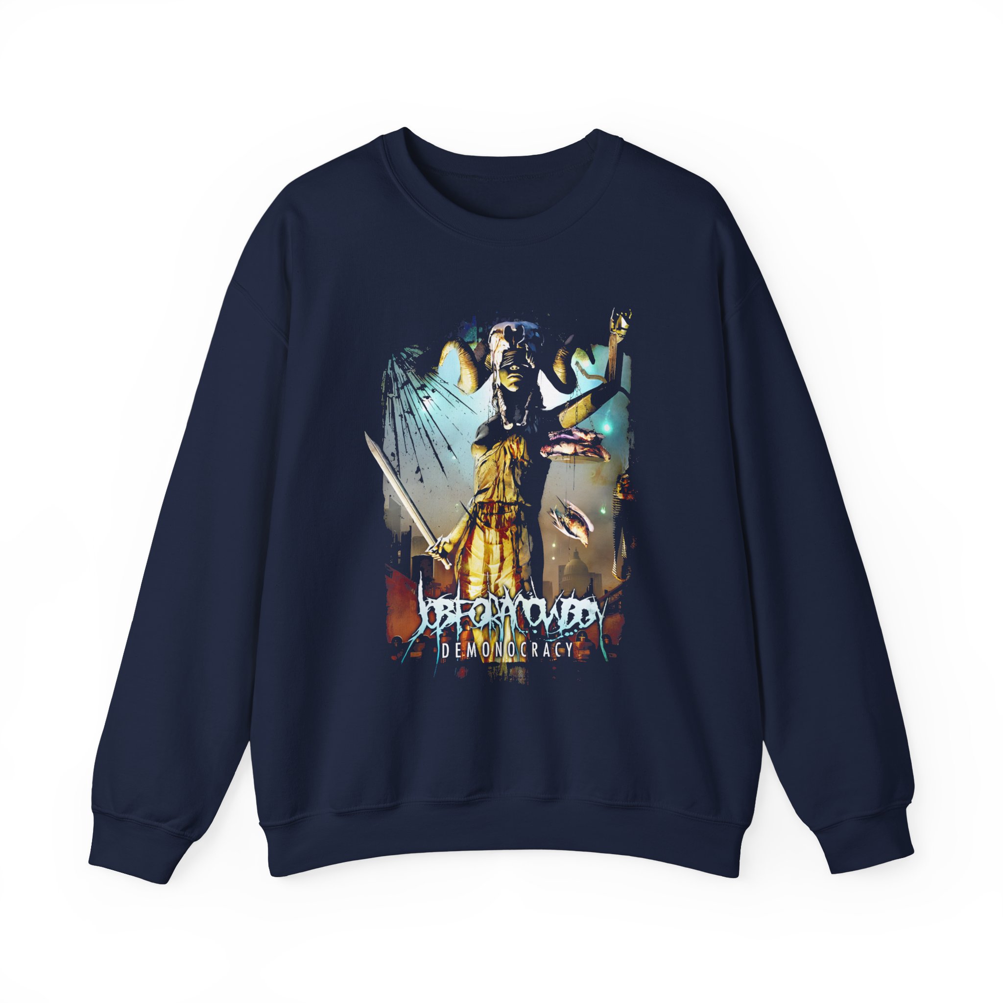 Job for a Cowboy Unisex Heavy Blendâ„¢ Crewneck Sweatshirt