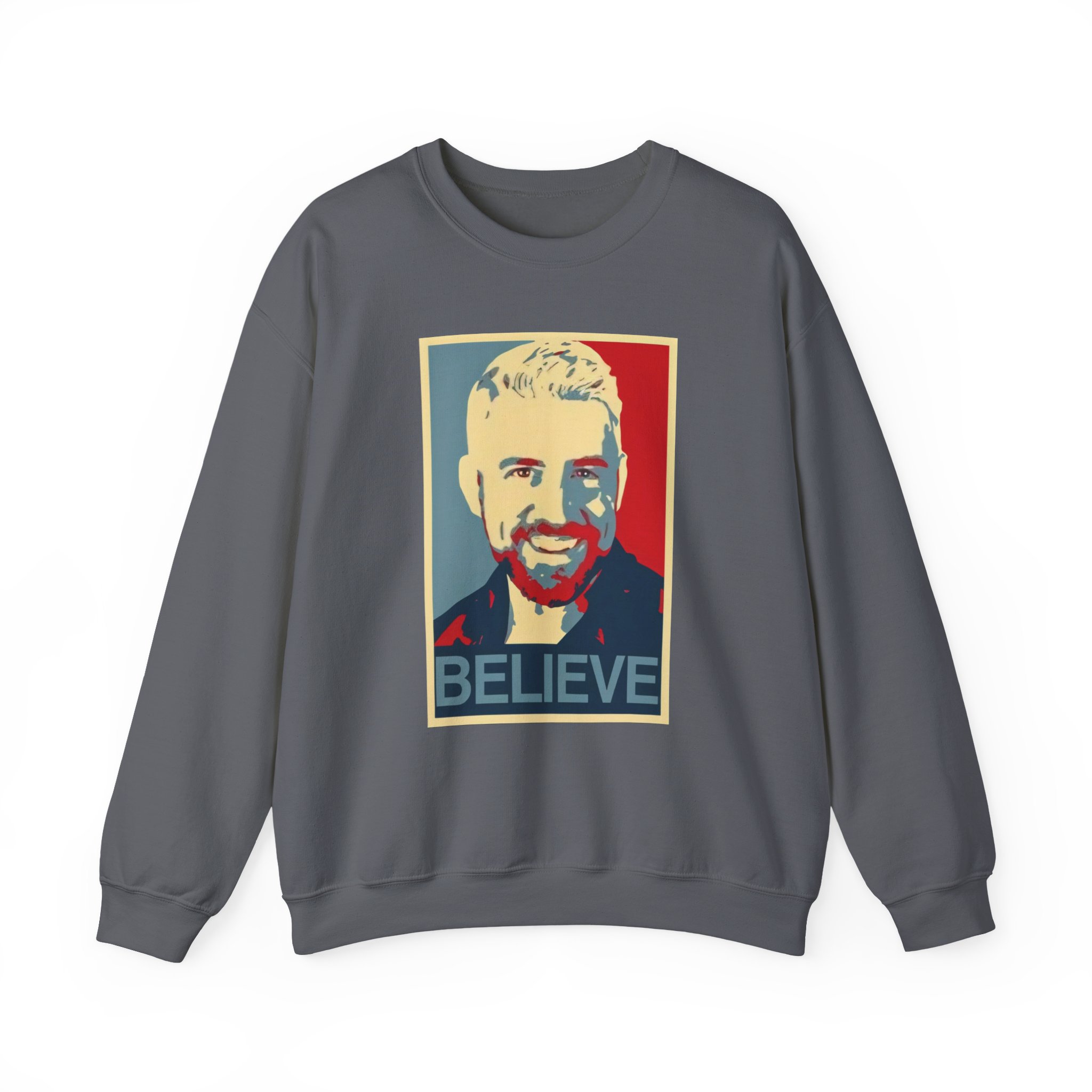 Joe Hendry Believe Unisex Heavy Blendâ„¢ Crewneck Sweatshirt