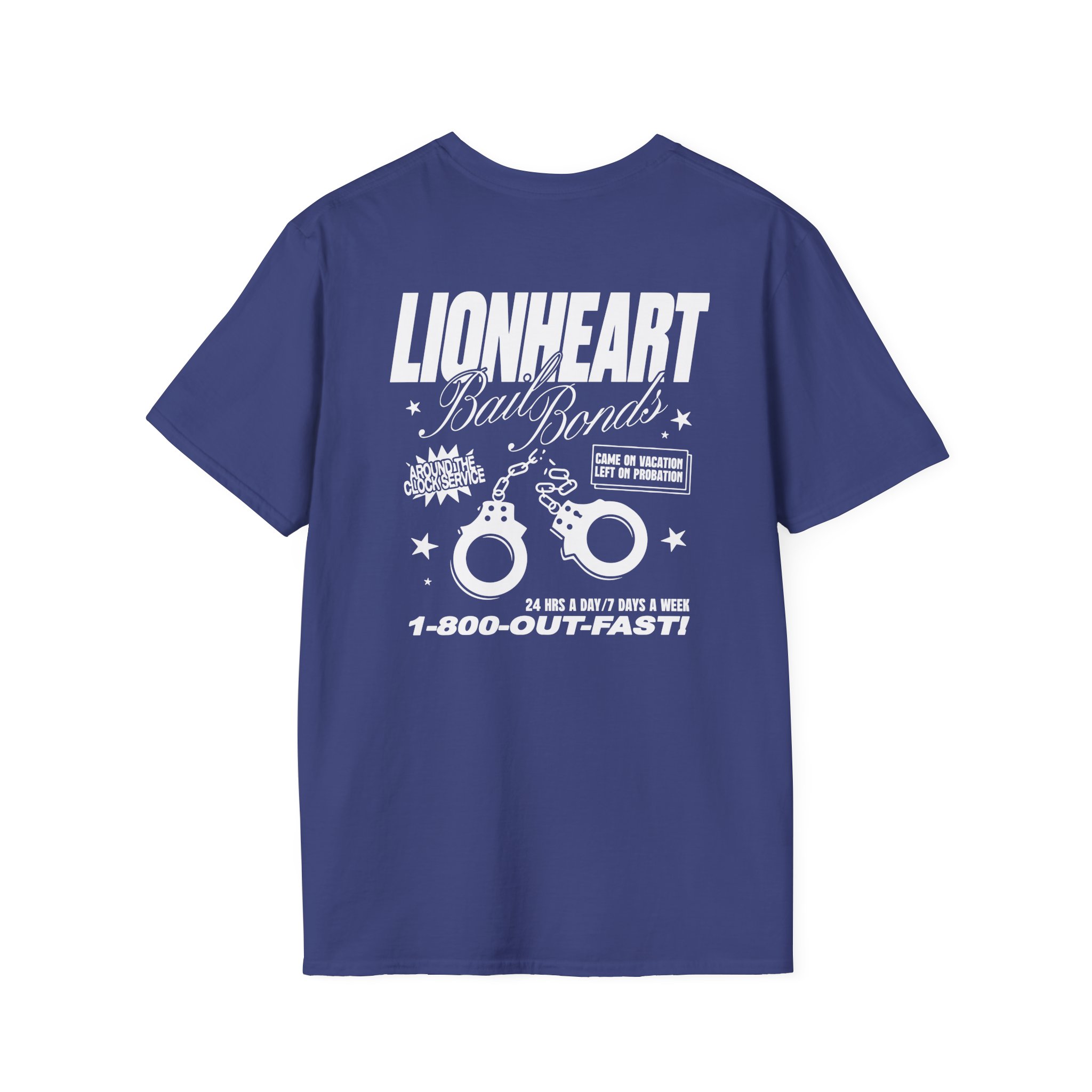 Lionheart "Bail Bonds" Unisex Softstyle T-Shirt
