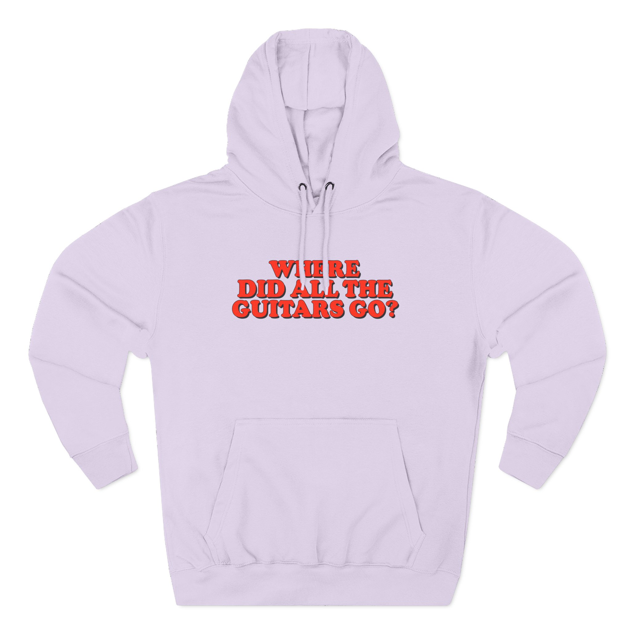 Mcfly Where Did All the Guitars Go? Three-panel Fleece Hoodie