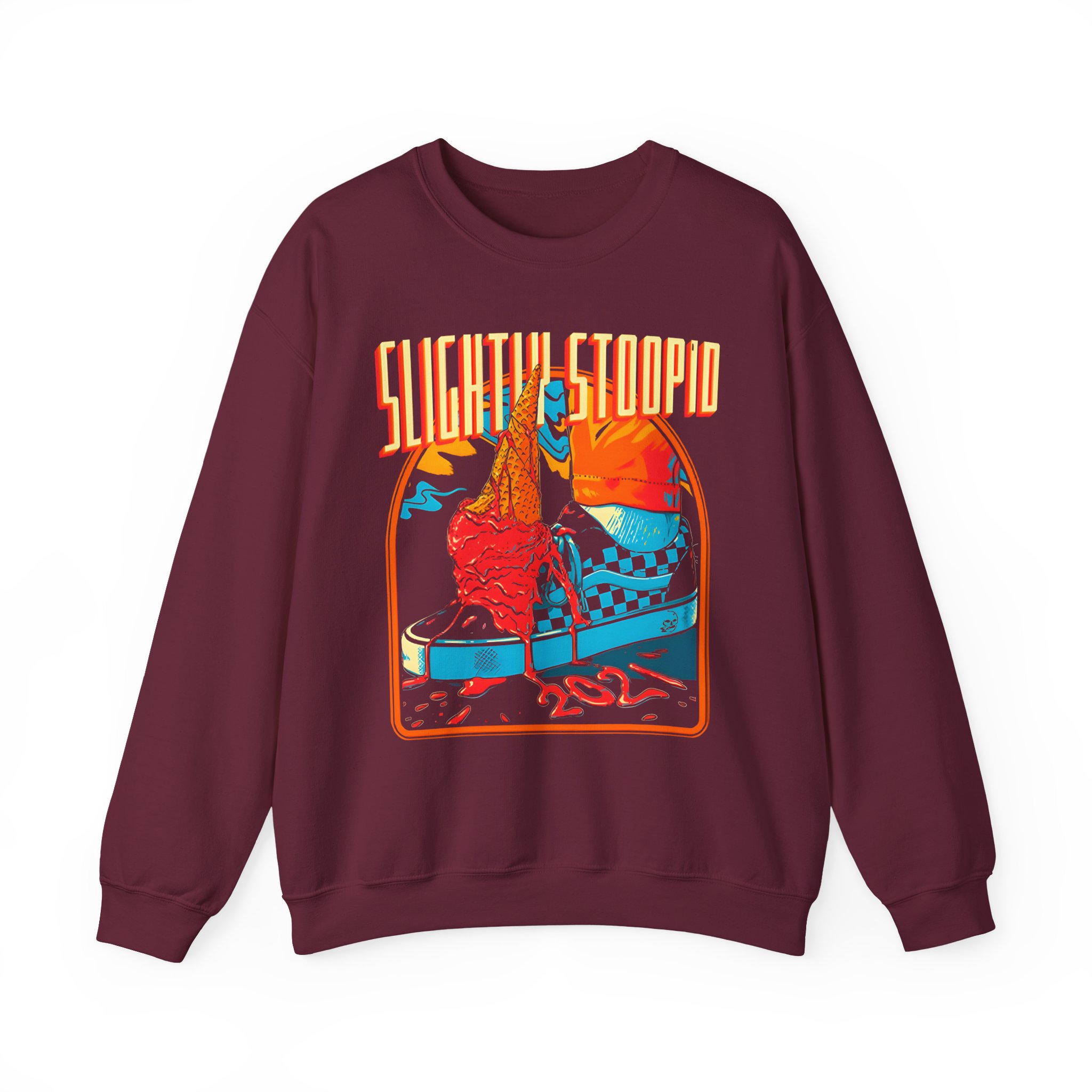 Slightly Stoopid Mesa 2021 Sneakers Unisex Heavy Blendâ„¢ Crewneck Sweatshirt