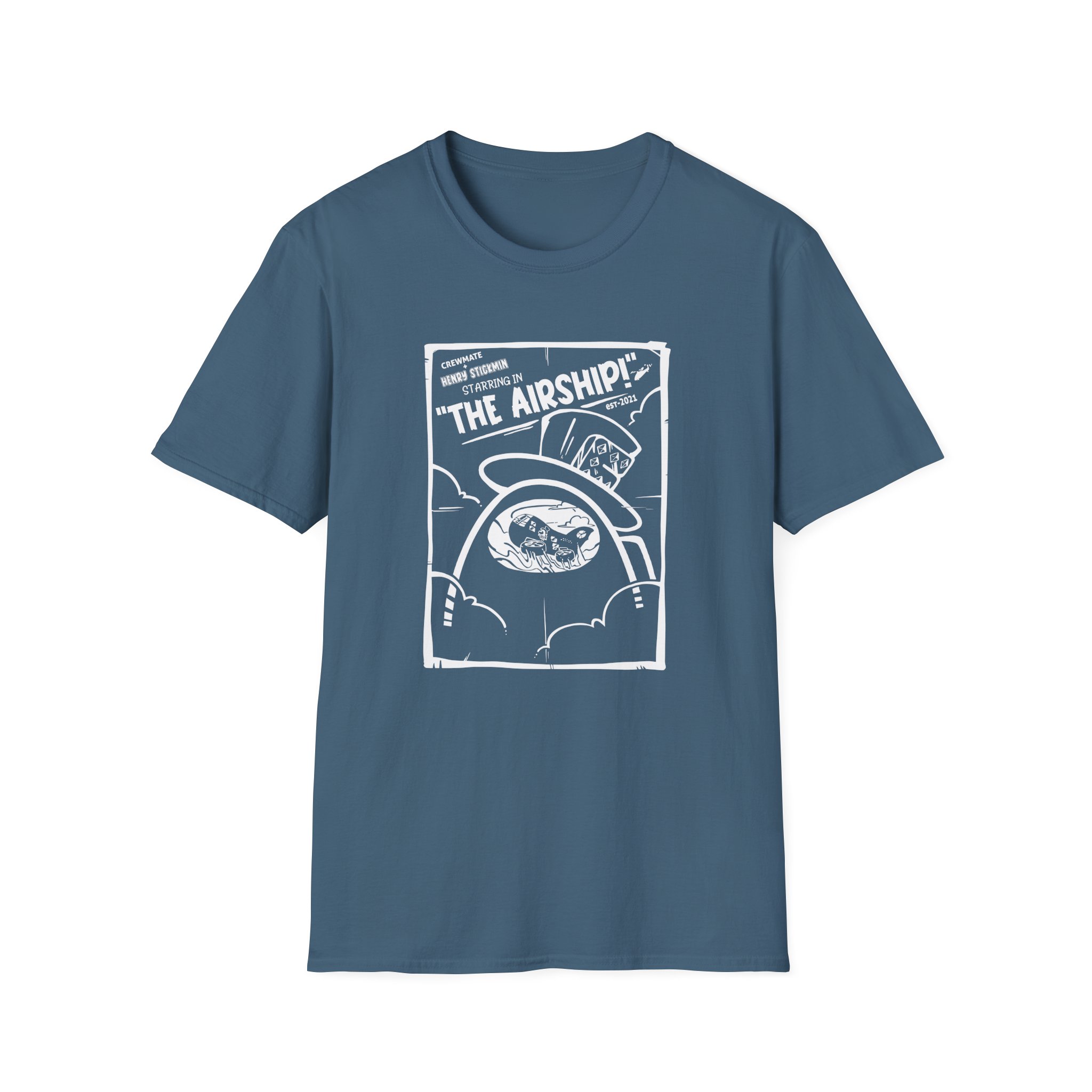 Among Us the Airship Unisex Softstyle T-Shirt