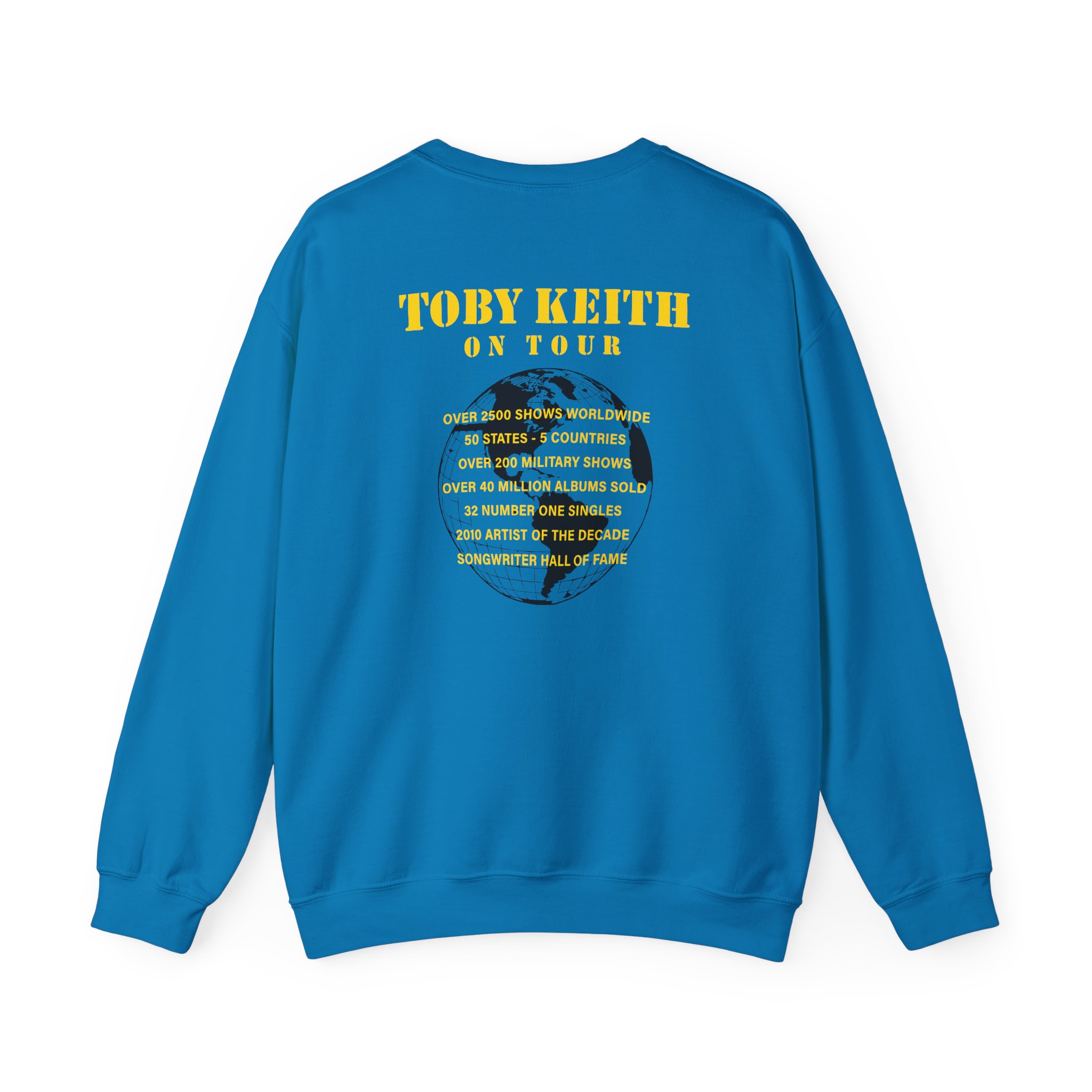 Toby Keith Easy Money Tour Unisex Heavy Blendâ„¢ Crewneck Sweatshirt
