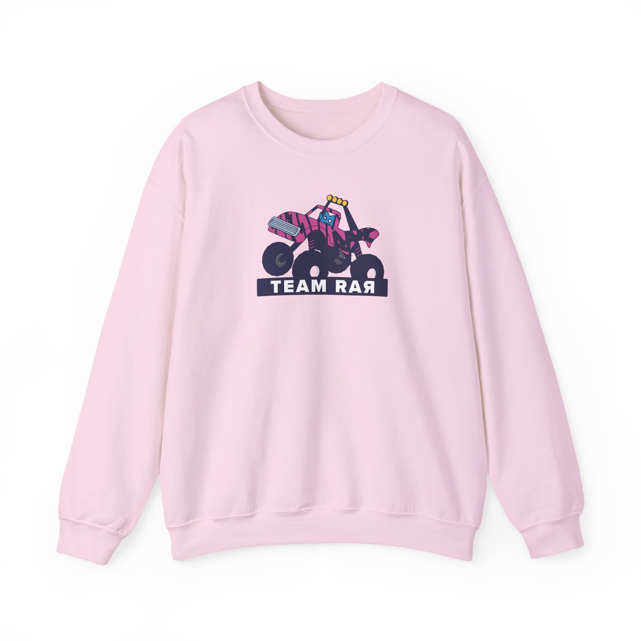 Team Rar Monster Truck Unisex Heavy Blendâ„¢ Crewneck Sweatshirt