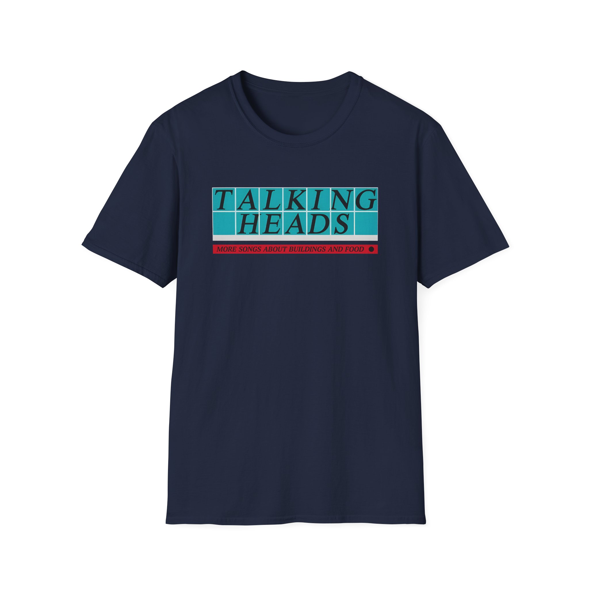 Talking Heads Tiled Logo Unisex Softstyle T-Shirt