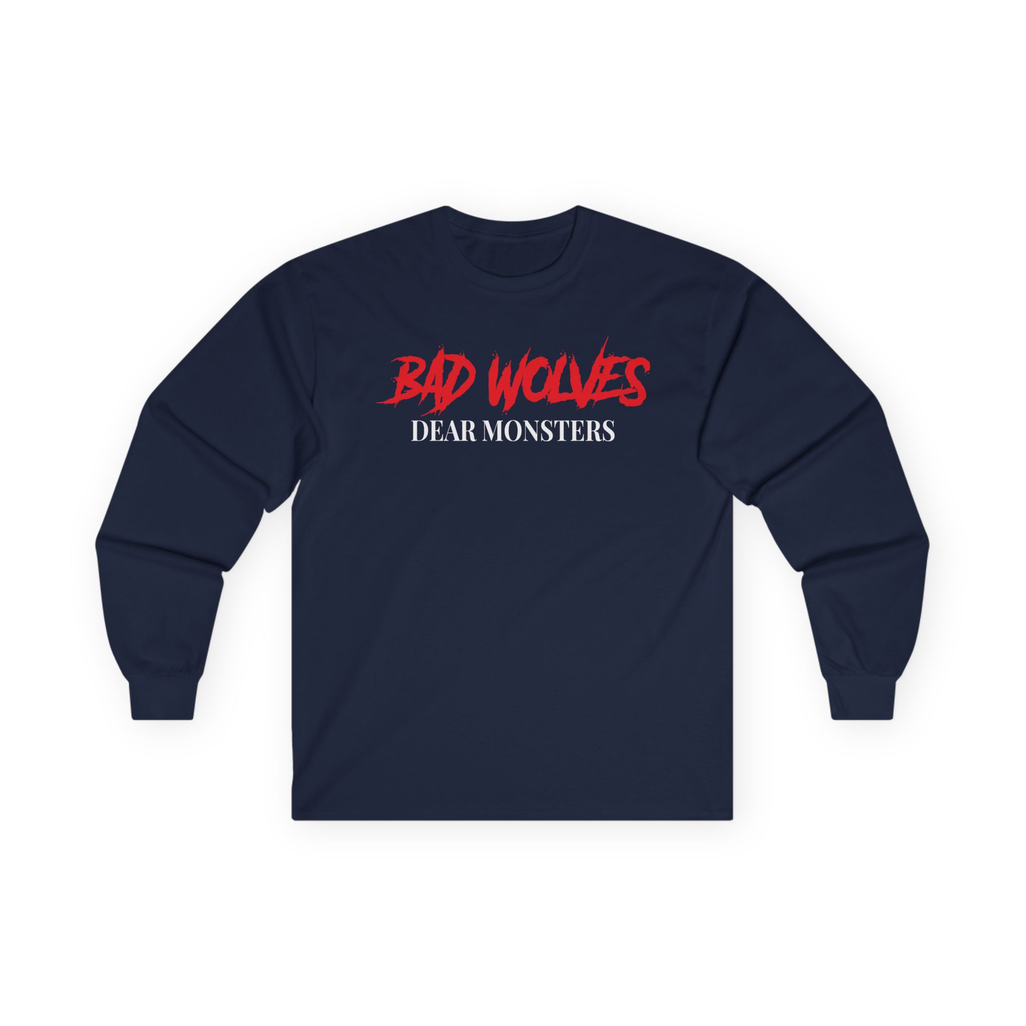Bad Wolves Dear Monsters Album Unisex Ultra Cotton Long Sleeve Tee