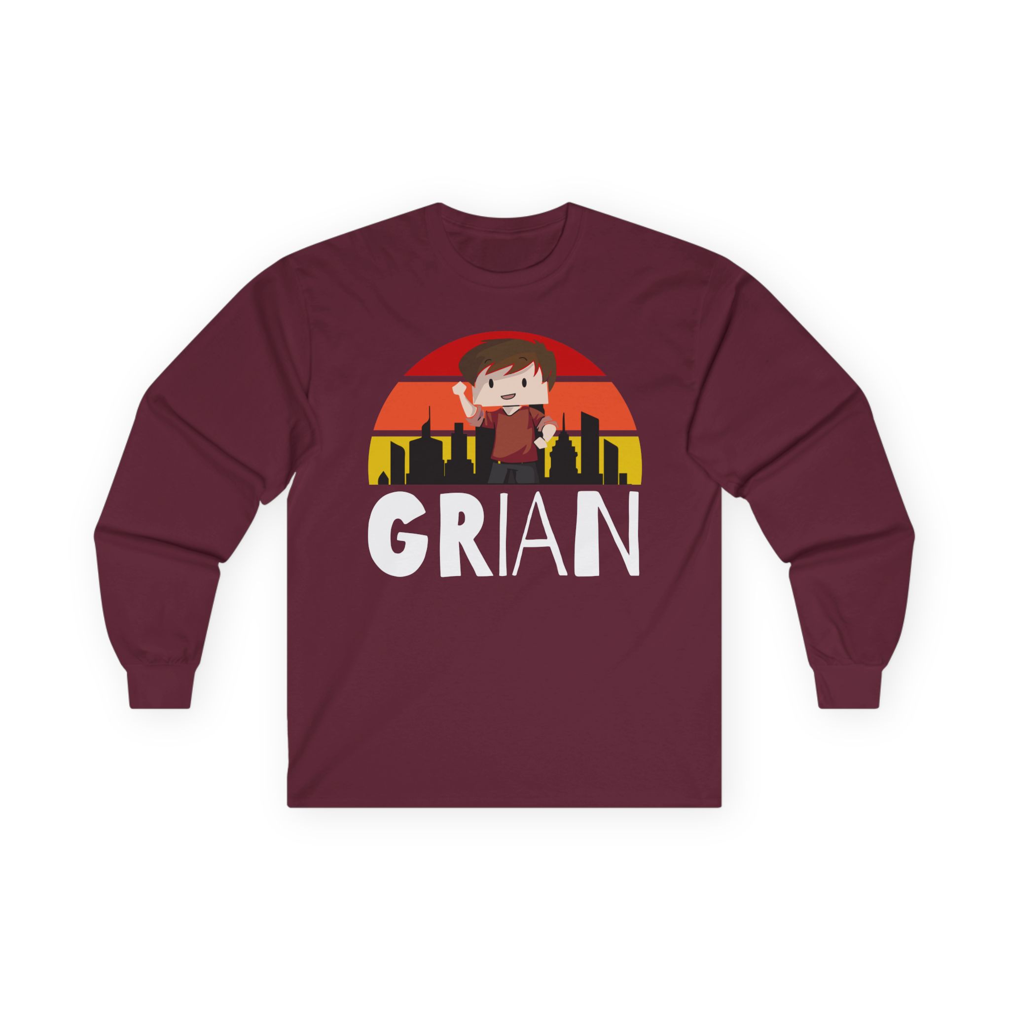 Grian Unisex Ultra Cotton Long Sleeve Tee