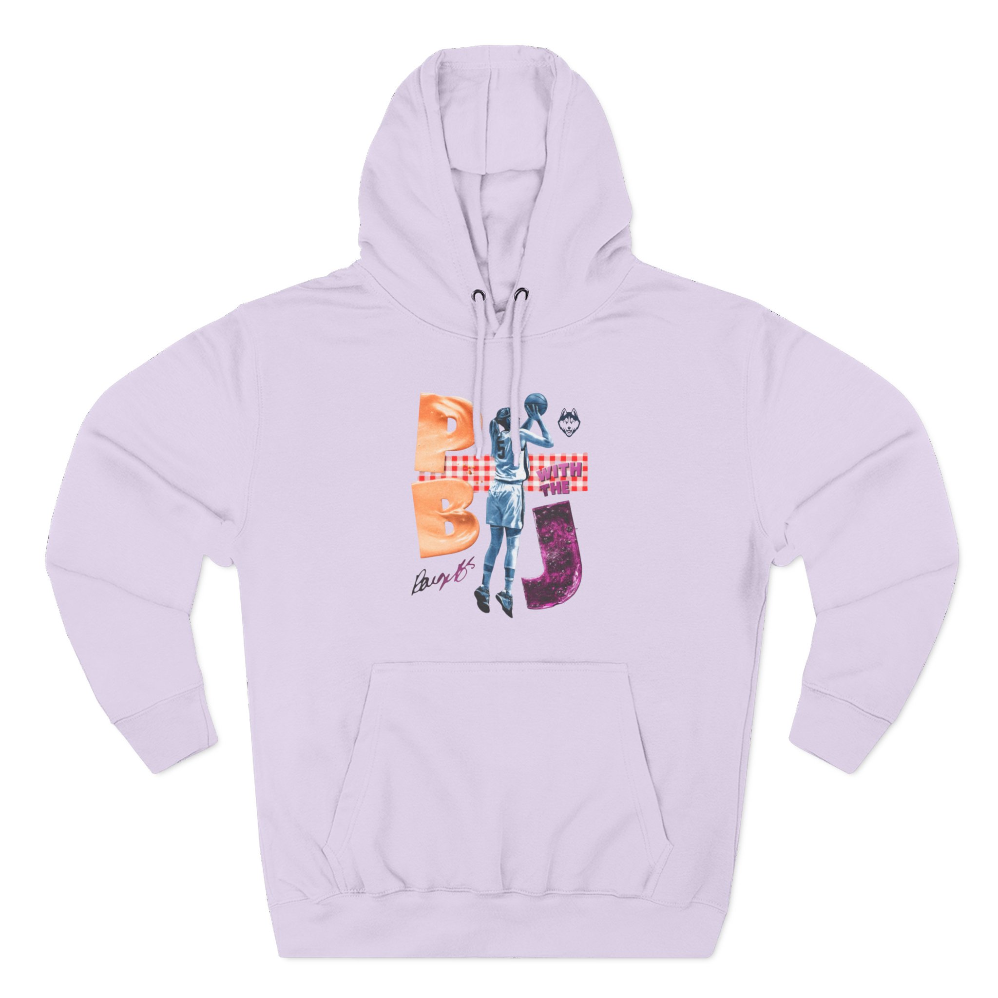 Paige Bueckers Pb With the J Three-Panel Fleece Hoodie