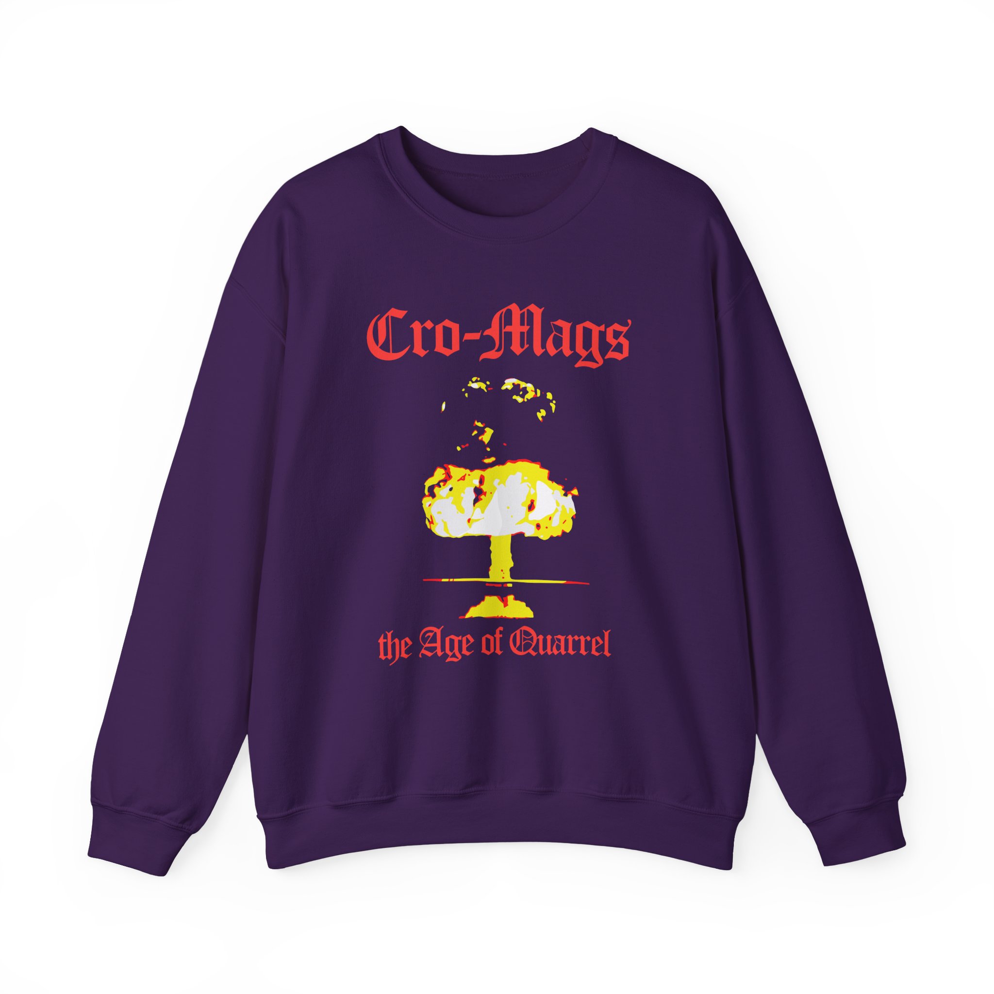 Cro-Mags AOQ Unisex Heavy Blendâ„¢ Crewneck Sweatshirt
