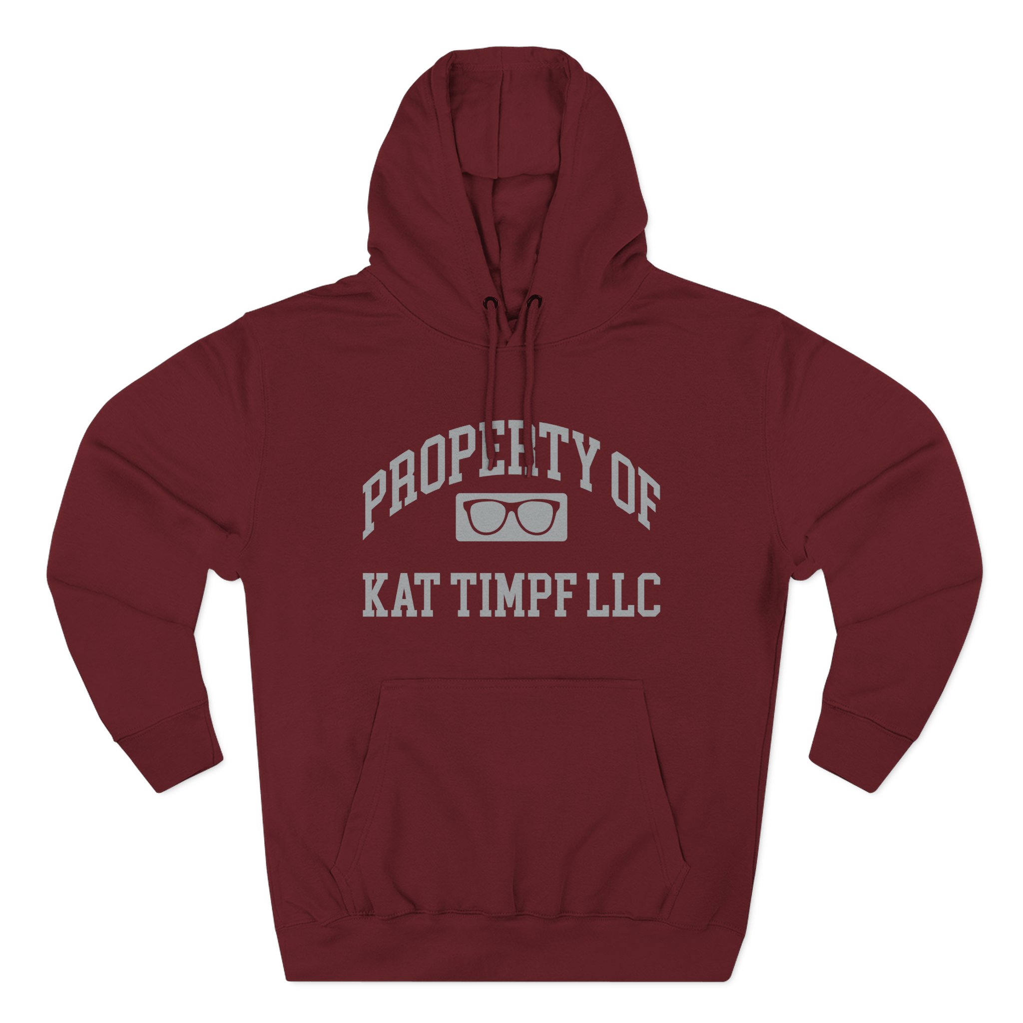 Kat Timpf Property of Kat Timpf, Llc Three-Panel Fleece Hoodie
