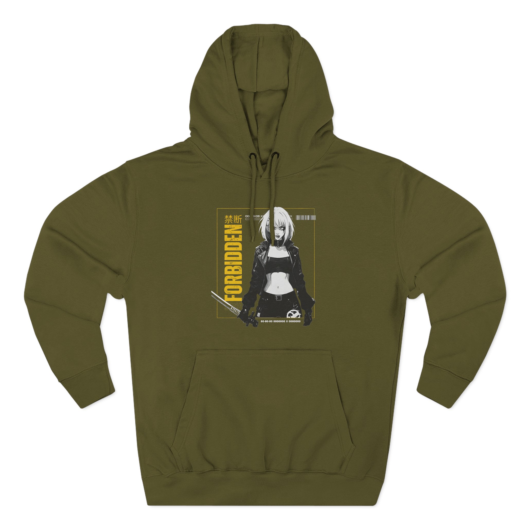 Daedric Forbidden Three-Panel Fleece Hoodie