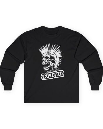 The Exploited Punk's Not Dead Unisex Ultra Cotton Long Sleeve Tee