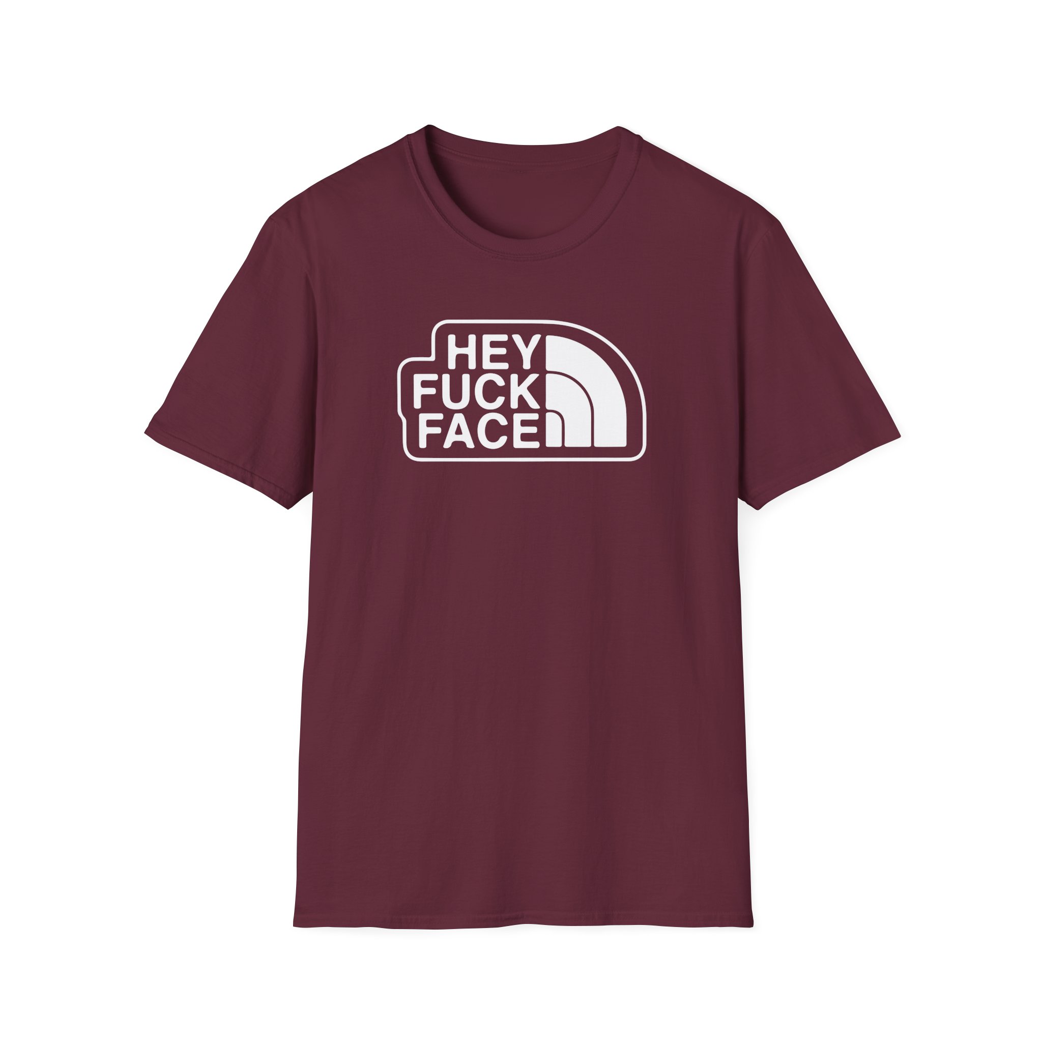 Aba and Preach Hey Fuck Face Unisex Softstyle T-Shirt