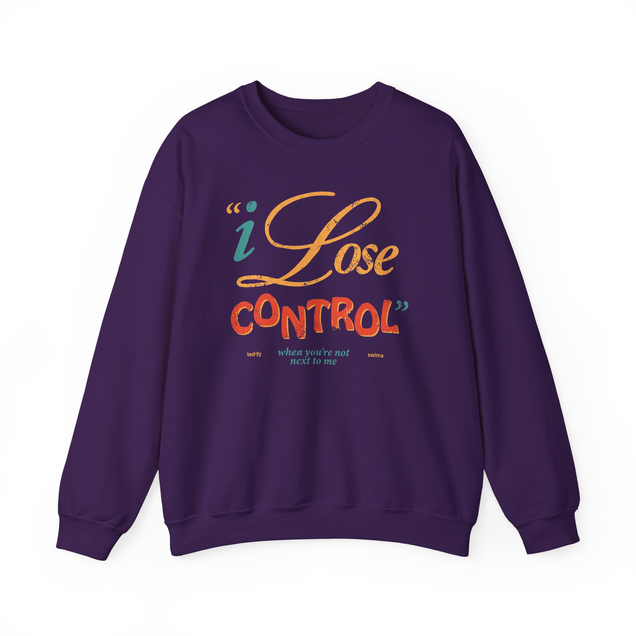 Teddy Swims Lose Control Unisex Heavy Blend Crewneck Sweatshirt