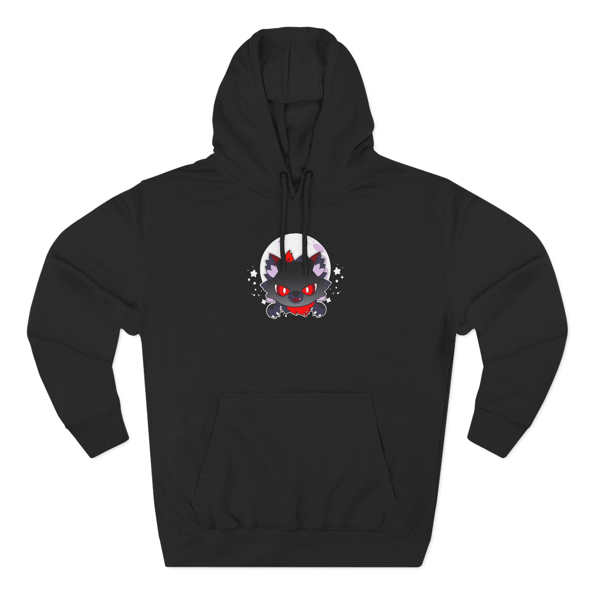 Aphmau Werewolf Cat Three-Panel Fleece Hoodie