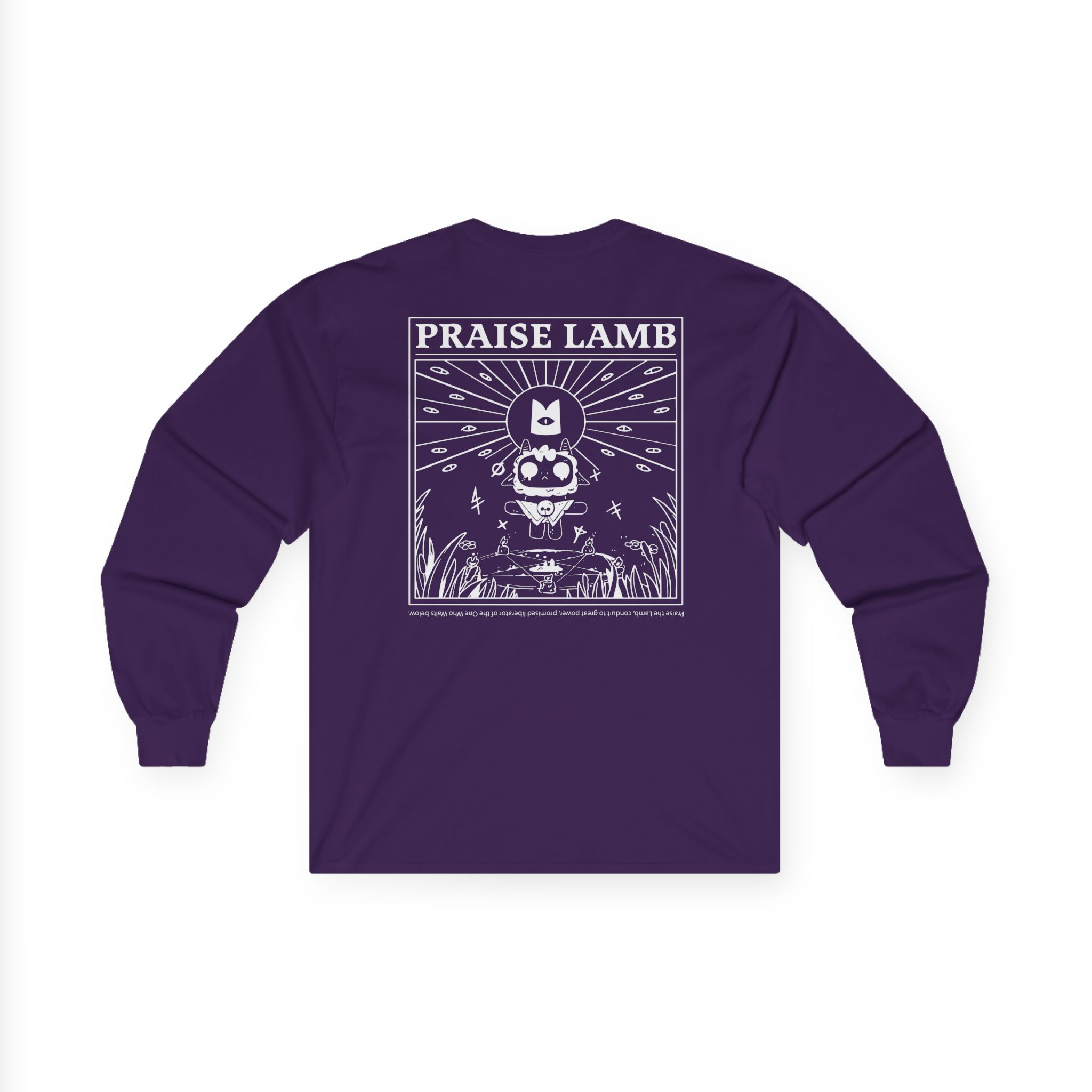 Cult of the Lamb Praise Lamb Unisex Ultra Cotton Long Sleeve Tee