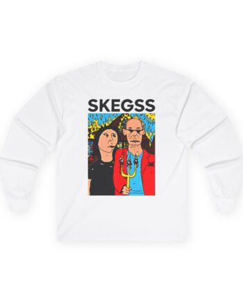 Skegss Gothic America Unisex Ultra Cotton Long Sleeve Tee