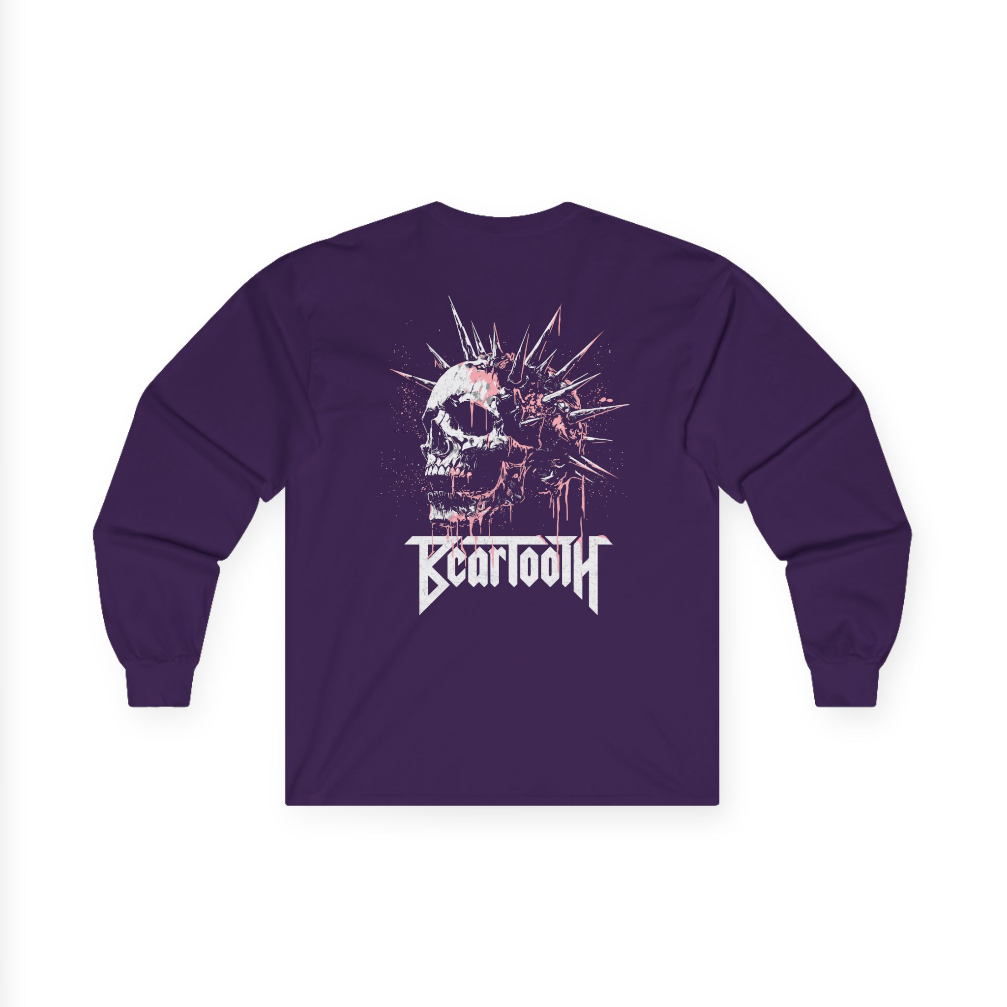 Beartooth Spike Skull Unisex Ultra Cotton Long Sleeve Tee