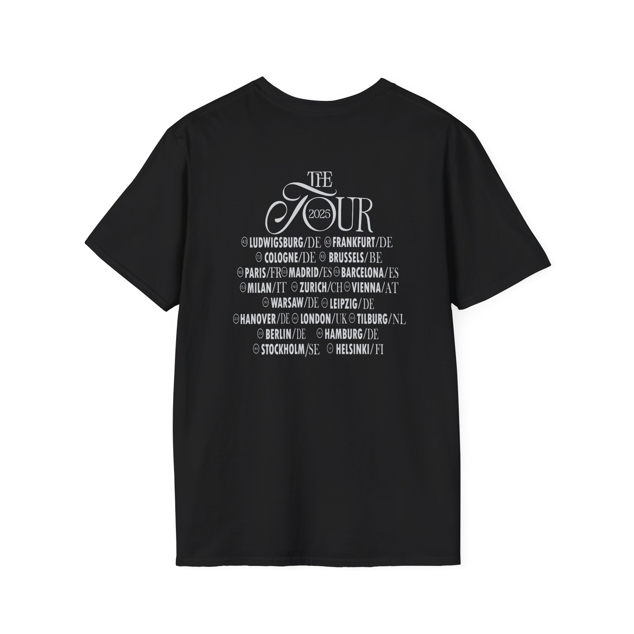 Kaulitz Hills Tokio Hotel the Tour Unisex Softstyle T-Shirt