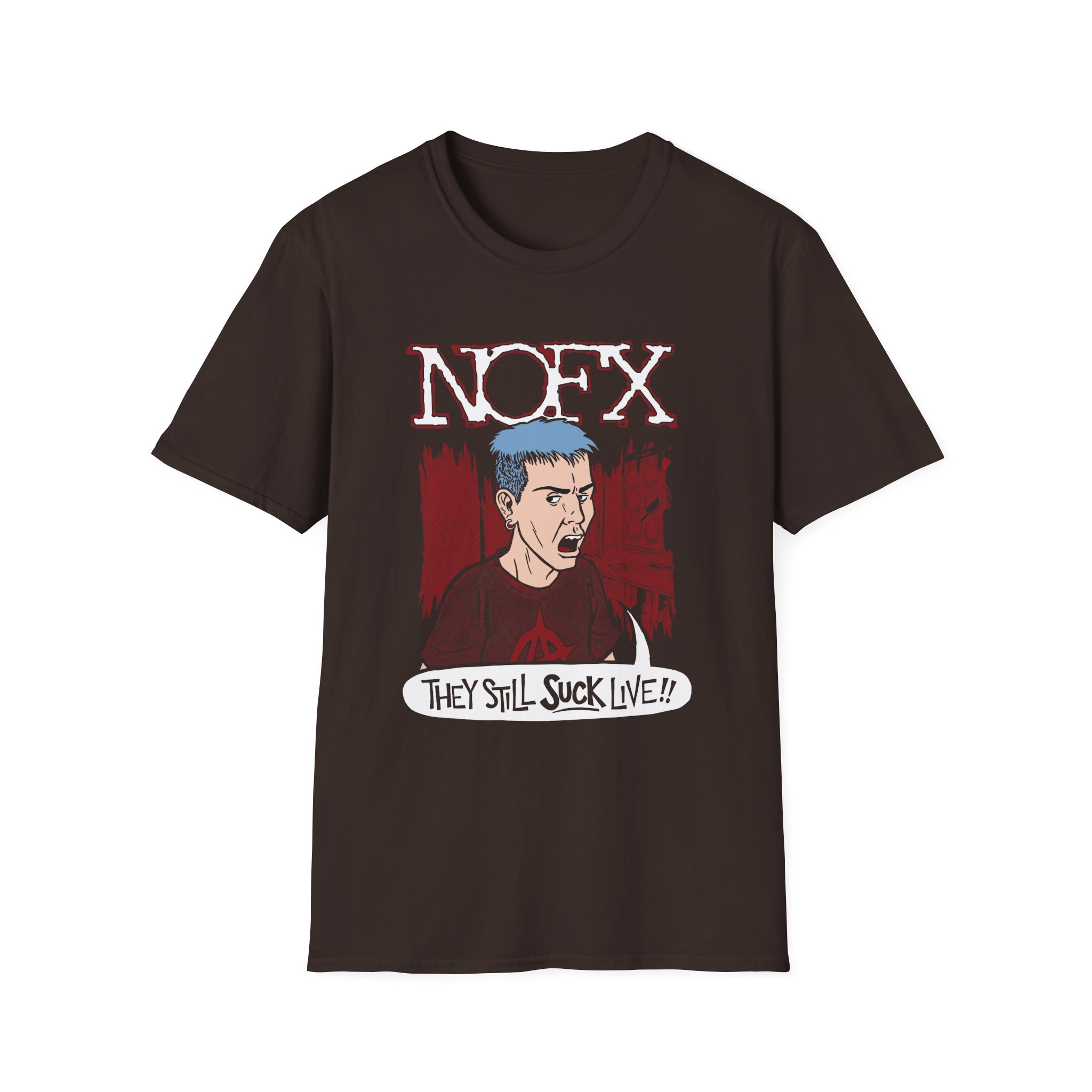 Nofx Jstill Suck Unisex Softstyle T-Shirt