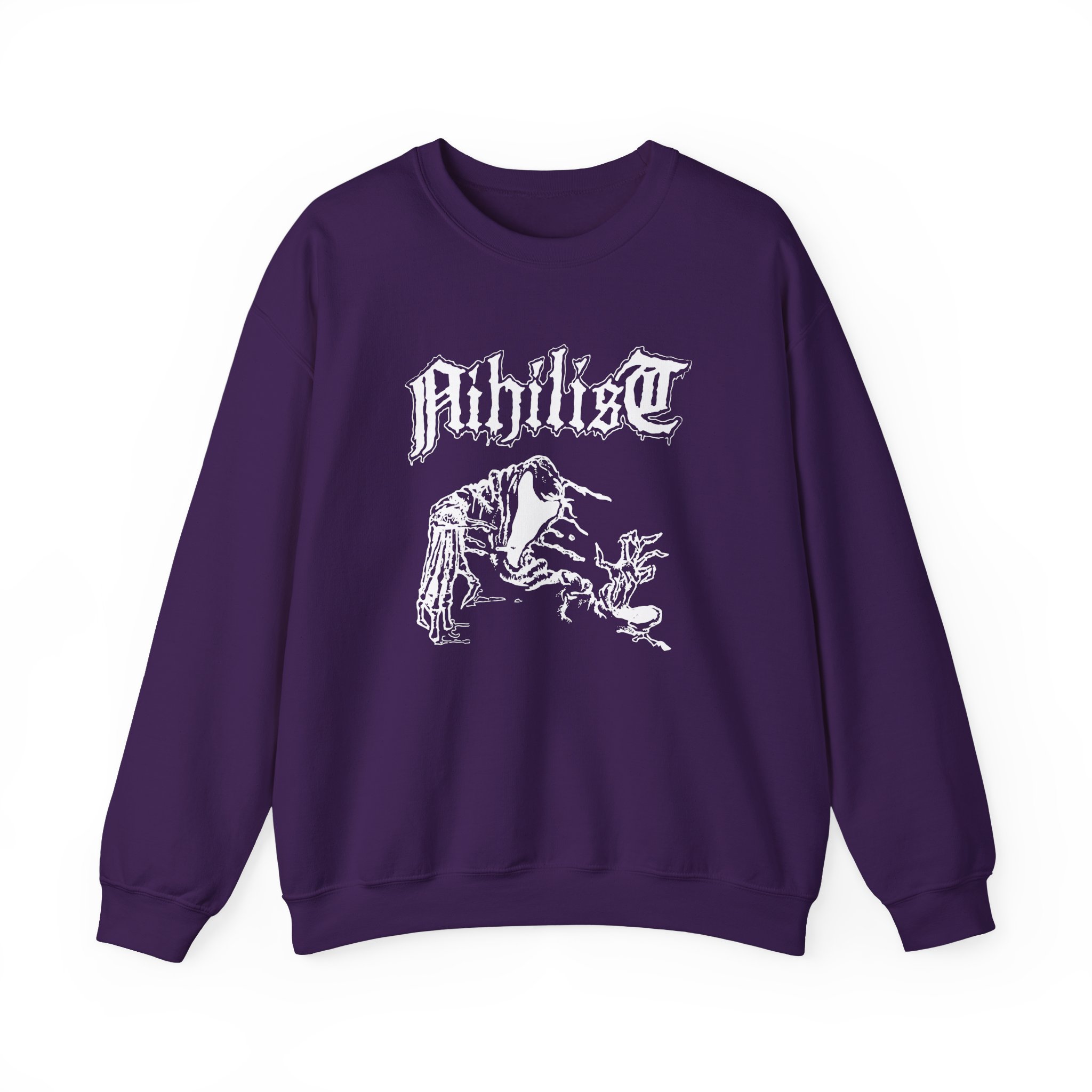 Entombed Nihilist Ghost Unisex Heavy Blendâ„¢ Crewneck Sweatshirt