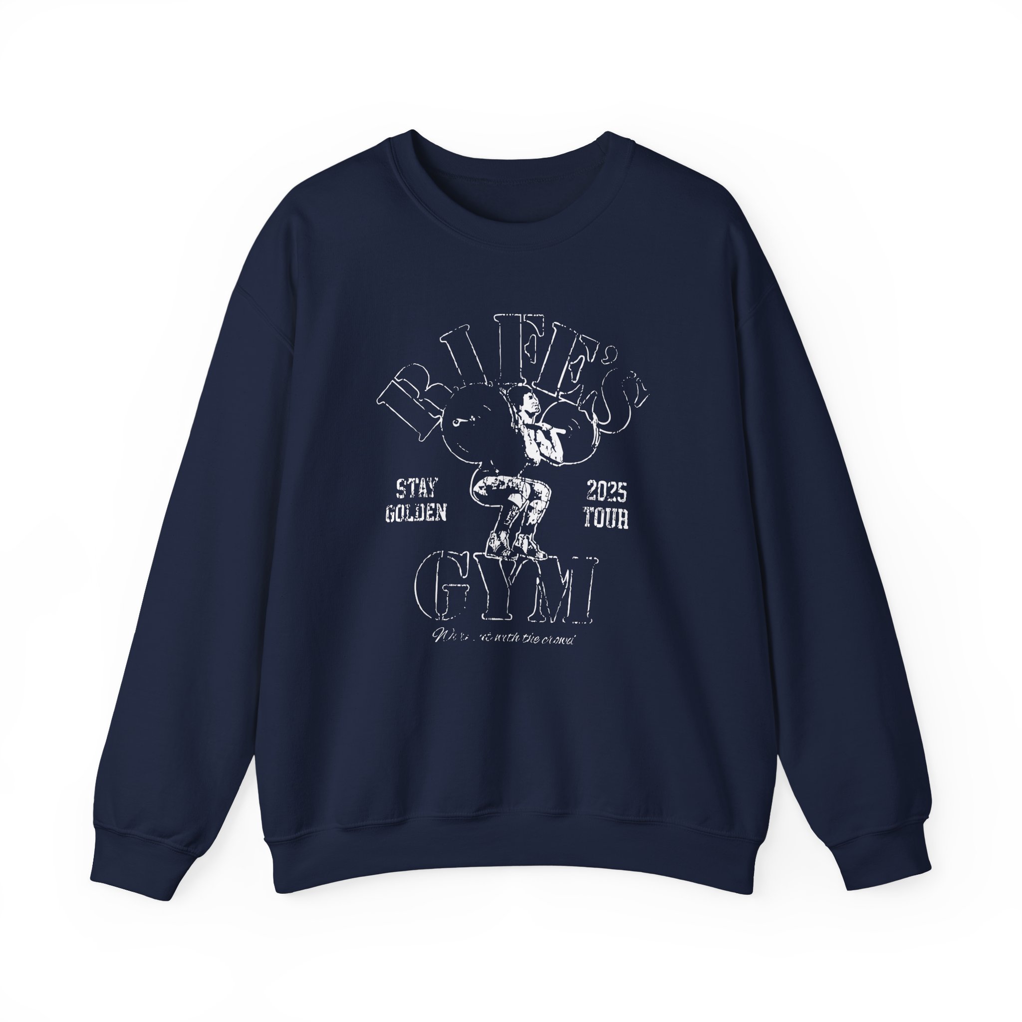 Matt Rife Gym Faded Unisex Heavy Blendâ„¢ Crewneck Sweatshirt