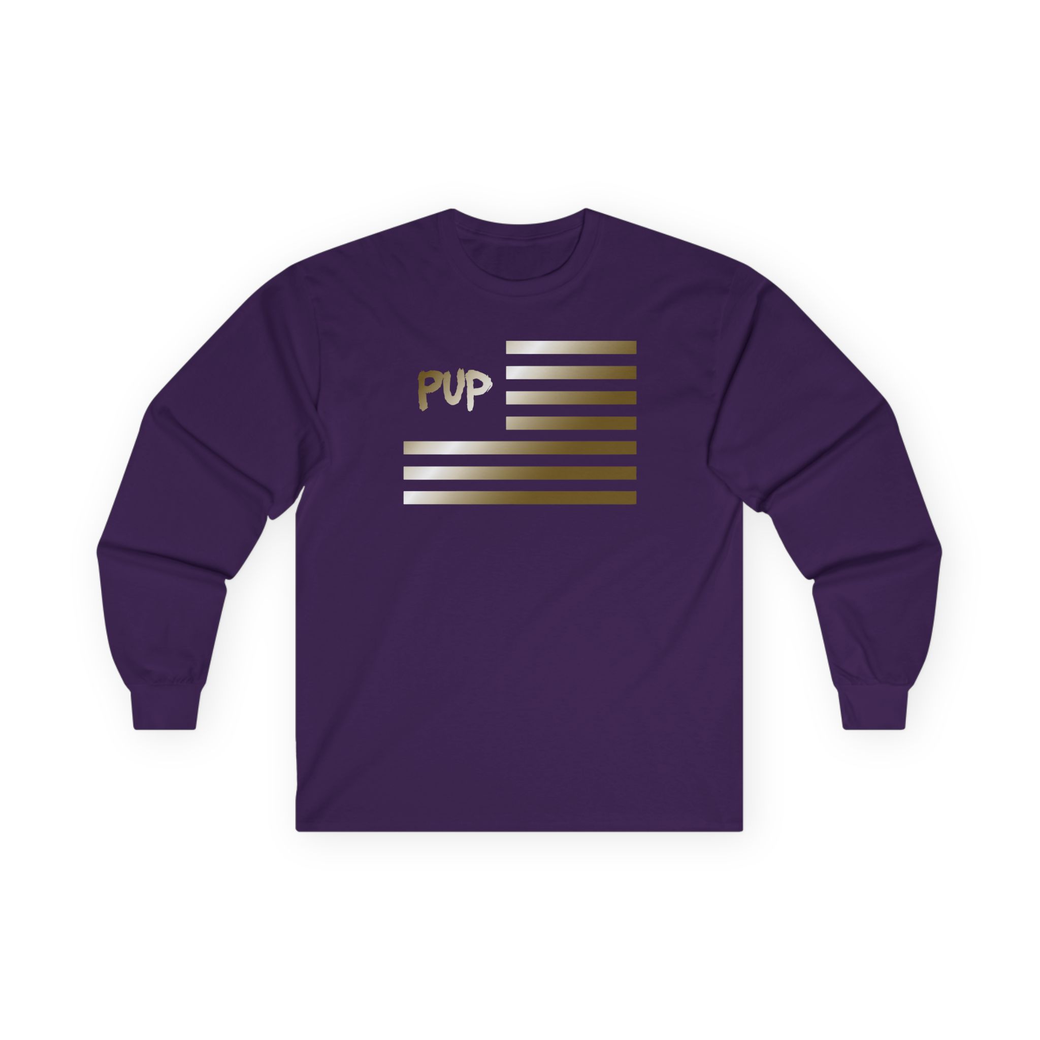 Pup Gold Foil Unisex Ultra Cotton Long Sleeve Tee