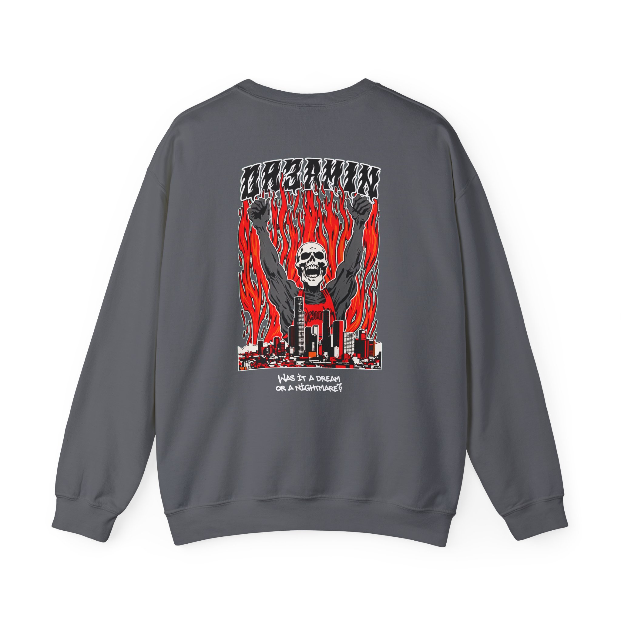 Clix Was It a Dream or a Nightmare? Unisex Heavy Blendâ„¢ Crewneck Sweatshirt