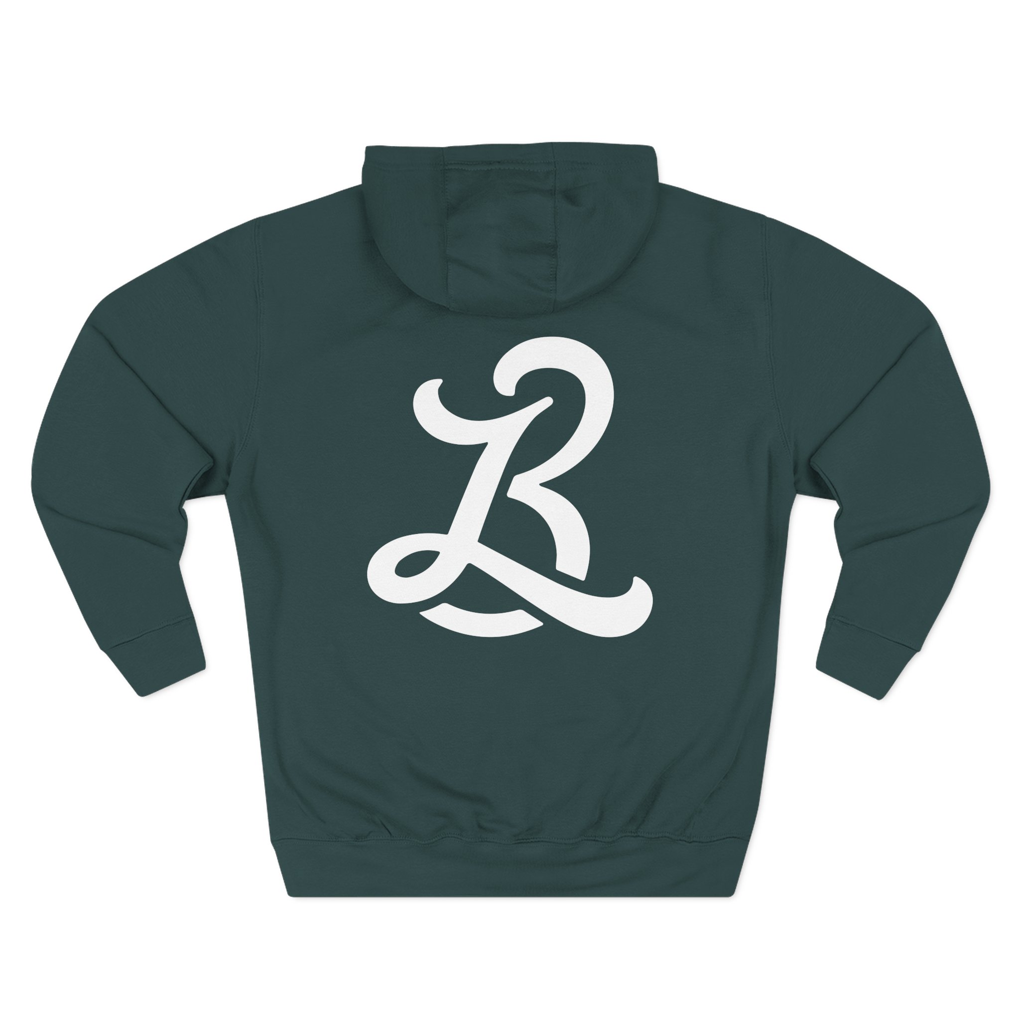Little Brother Monogram Three-Panel Fleece Hoodie