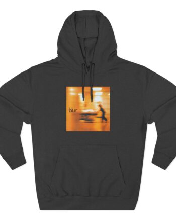Blur Three-Panel Fleece Hoodie