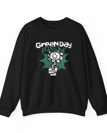 Green Day Kerplunk Vintage Flower Unisex Heavy Blend™ Crewneck Sweatshirt