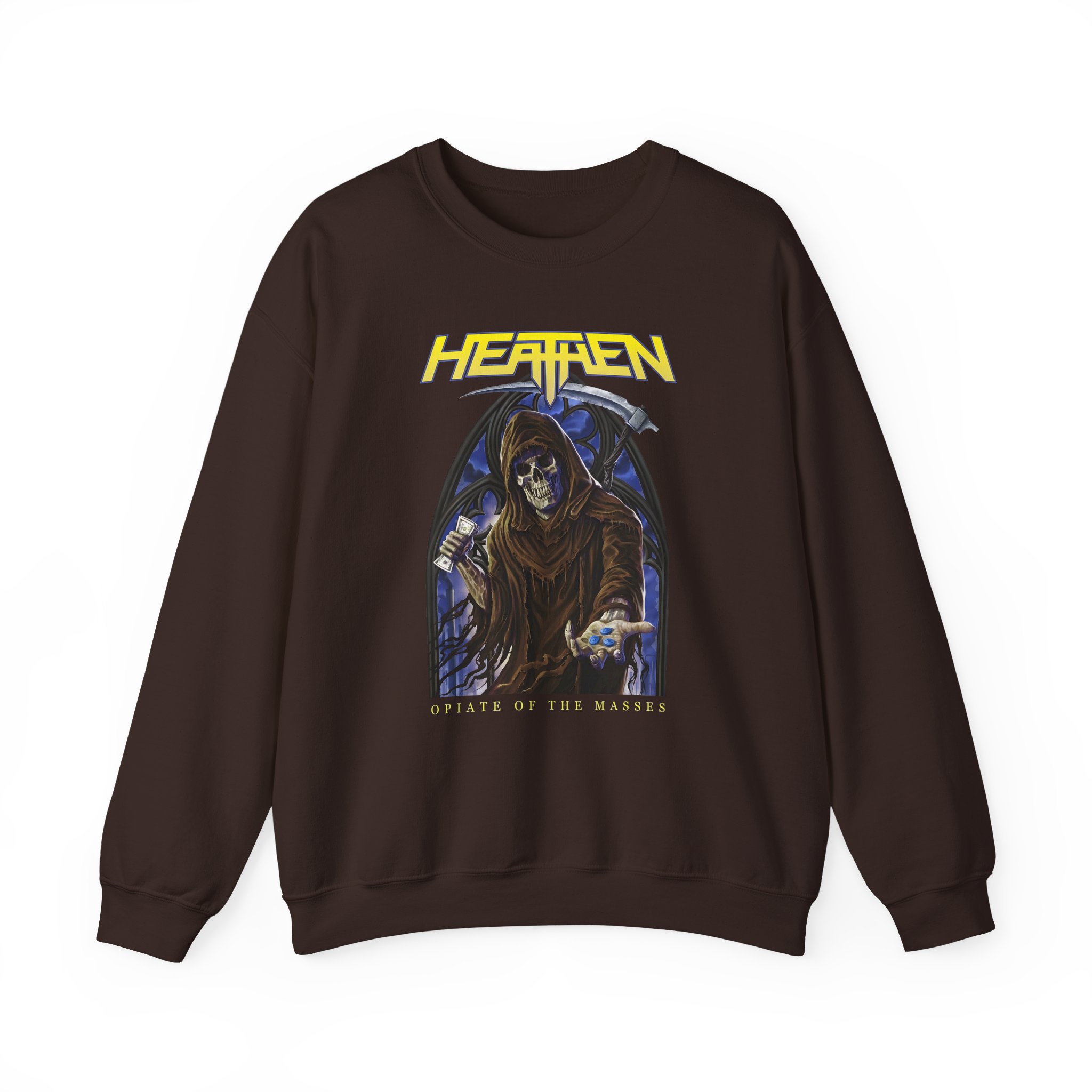 Heathen Opiate of the Masses Unisex Heavy Blendâ„¢ Crewneck Sweatshirt