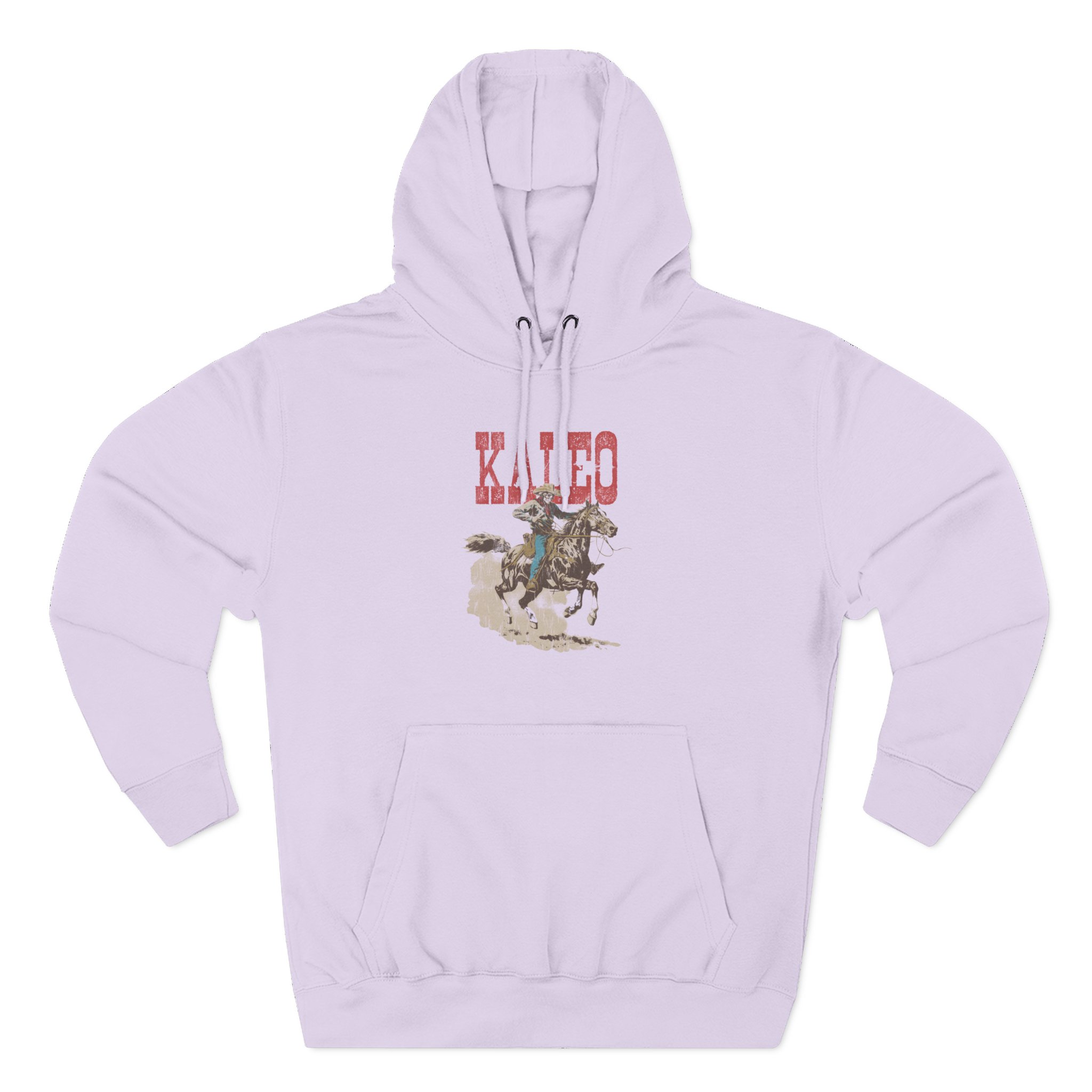 Kaleo Horse Racing Skeleton Three-Panel Fleece Hoodie