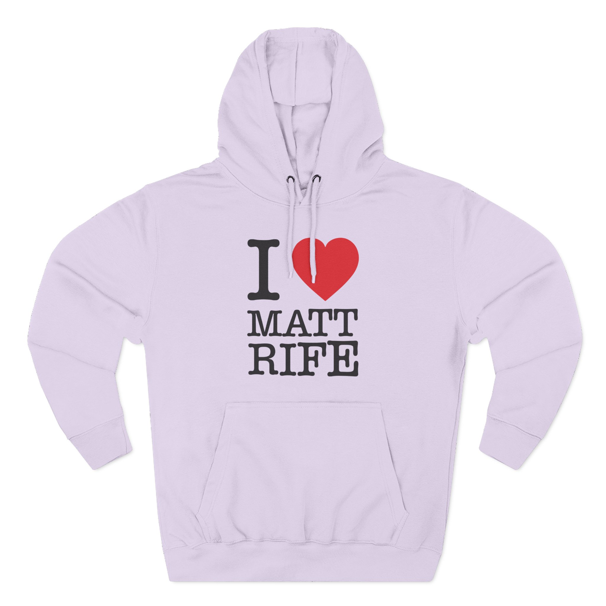 Matt Rife Fan Club Three-Panel Fleece Hoodie