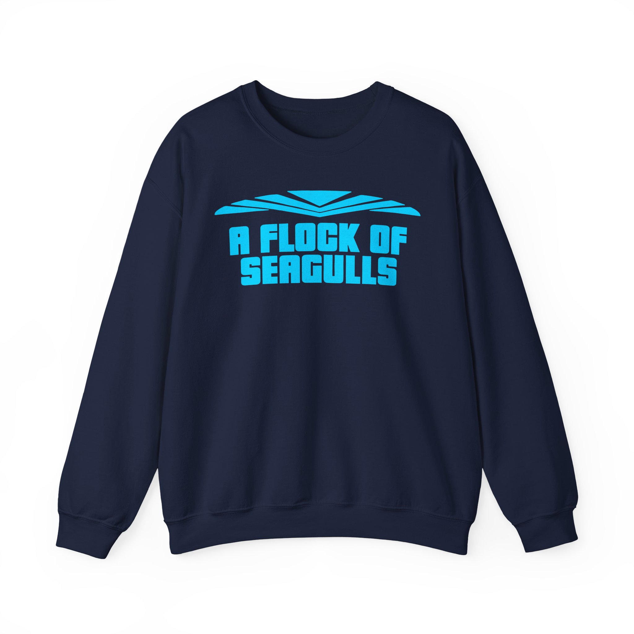 A Flock of Seagulls Logo Unisex Heavy Blendâ„¢ Crewneck Sweatshirt