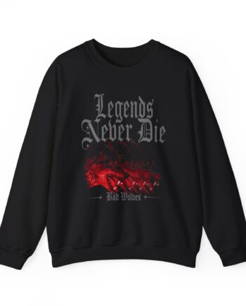 Bad Wolves Legends Never Die Unisex Heavy Blend™ Crewneck Sweatshirt