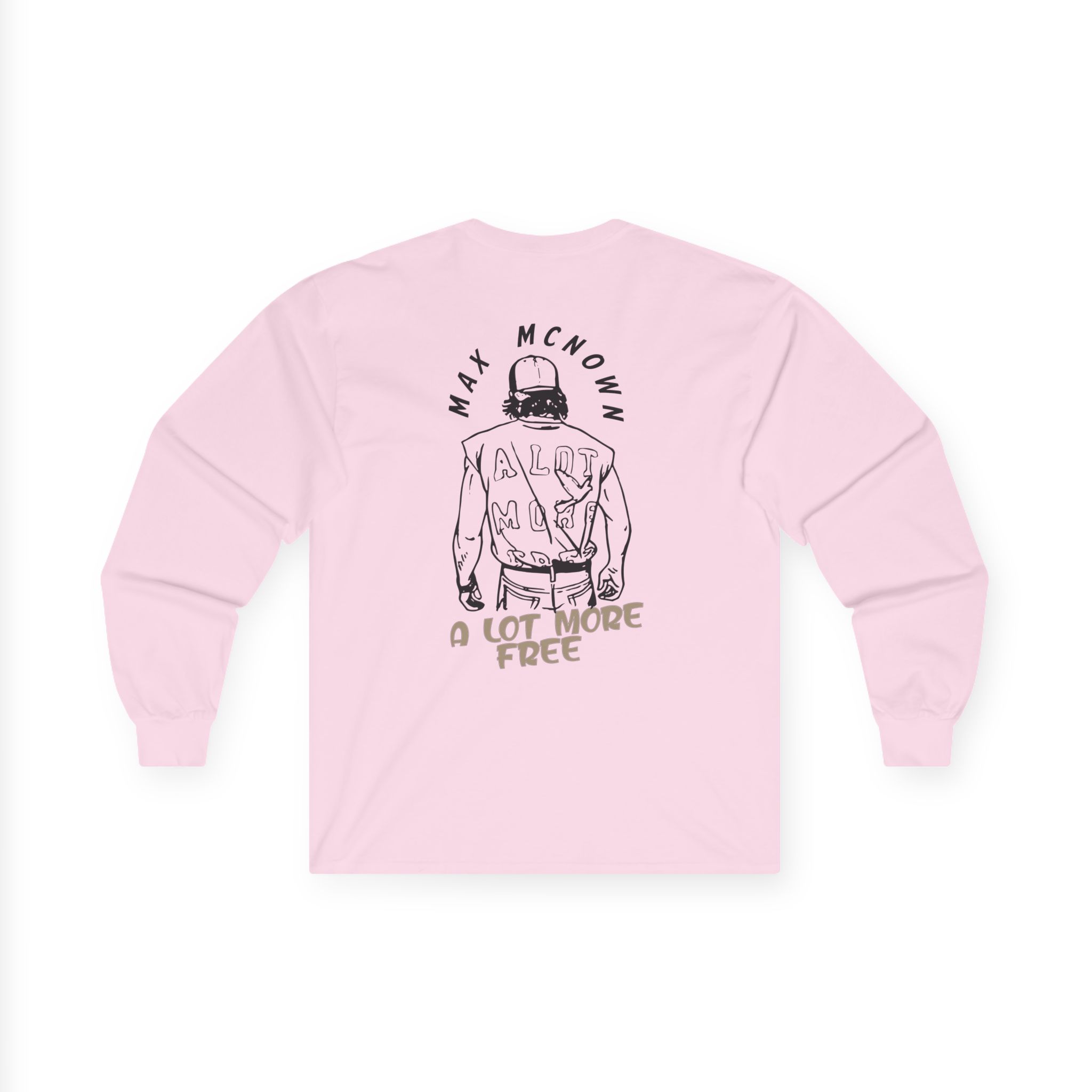 Max Mcnown Illustrated Sketch Unisex Ultra Cotton Long Sleeve Tee