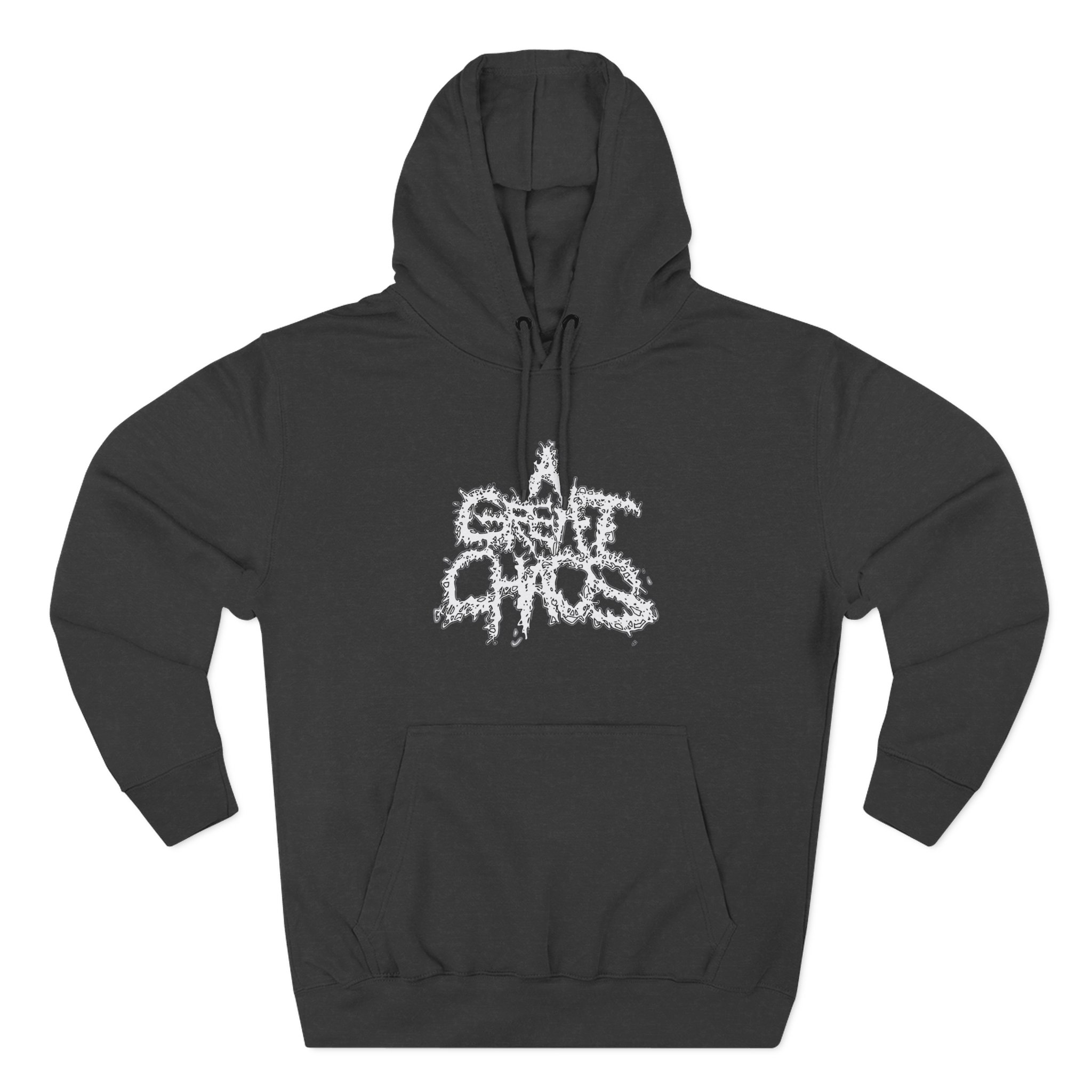 A Great Chaos Spell Out Three-Panel Fleece Hoodie