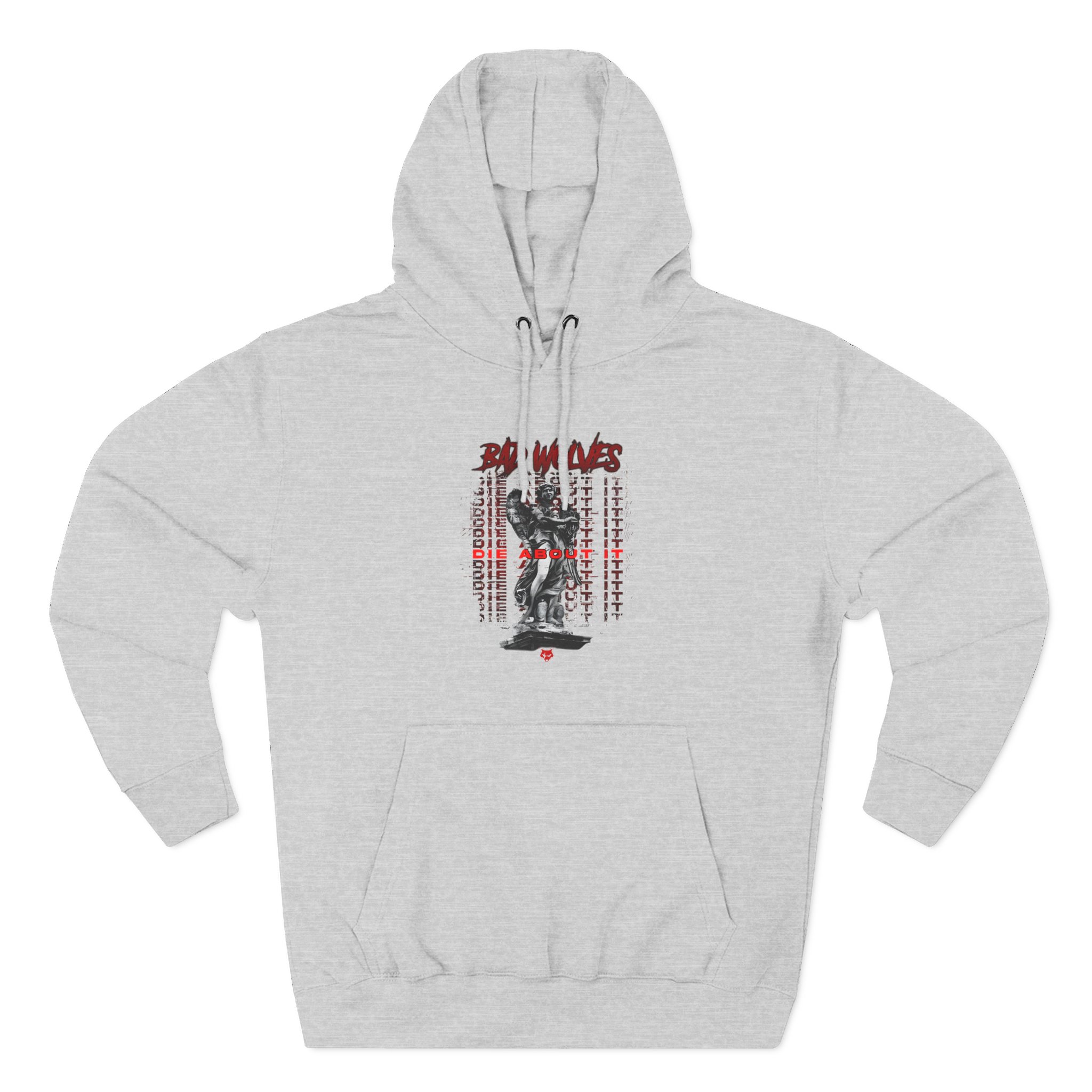 Bad Wolves Die About It Three-Panel Fleece Hoodie