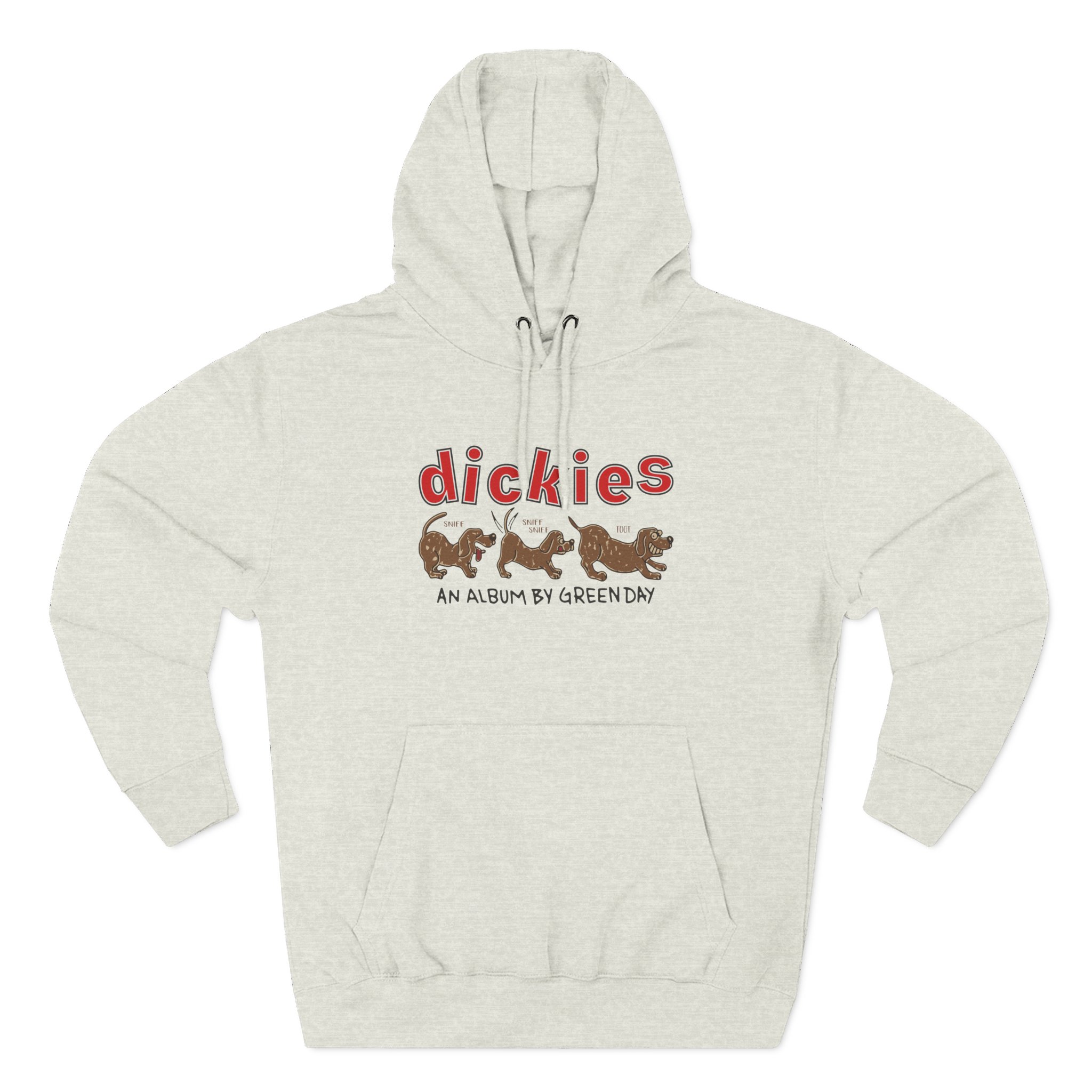 Green Day Dookie Dogs Three-Panel Fleece Hoodie