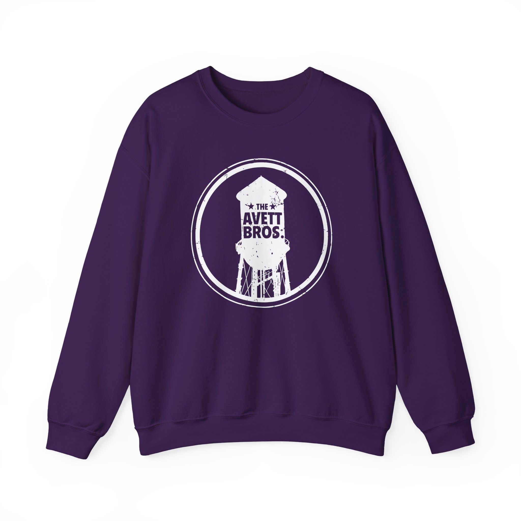Avett Brothers Water Tower Unisex Heavy Blendâ„¢ Crewneck Sweatshirt