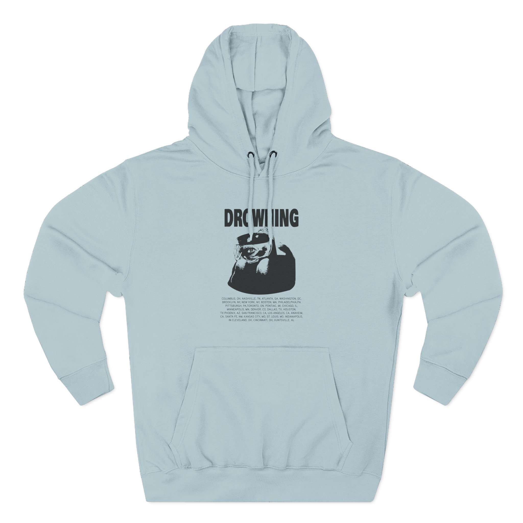 Jessie Murph Drowning Tour Three-Panel Fleece Hoodie